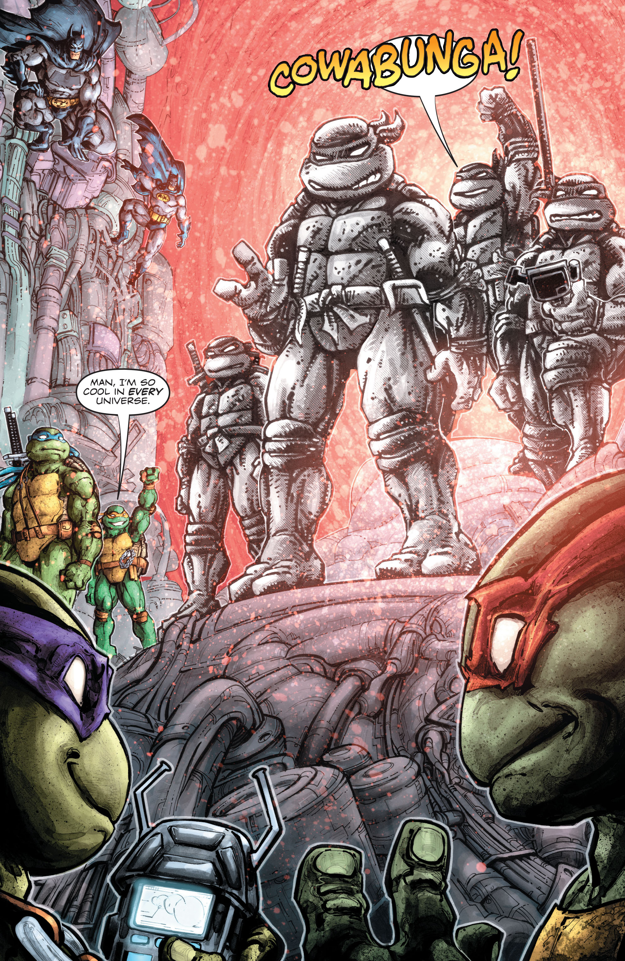 Read online Batman/Teenage Mutant Ninja Turtles III comic -  Issue # _TPB (Part 2) - 11