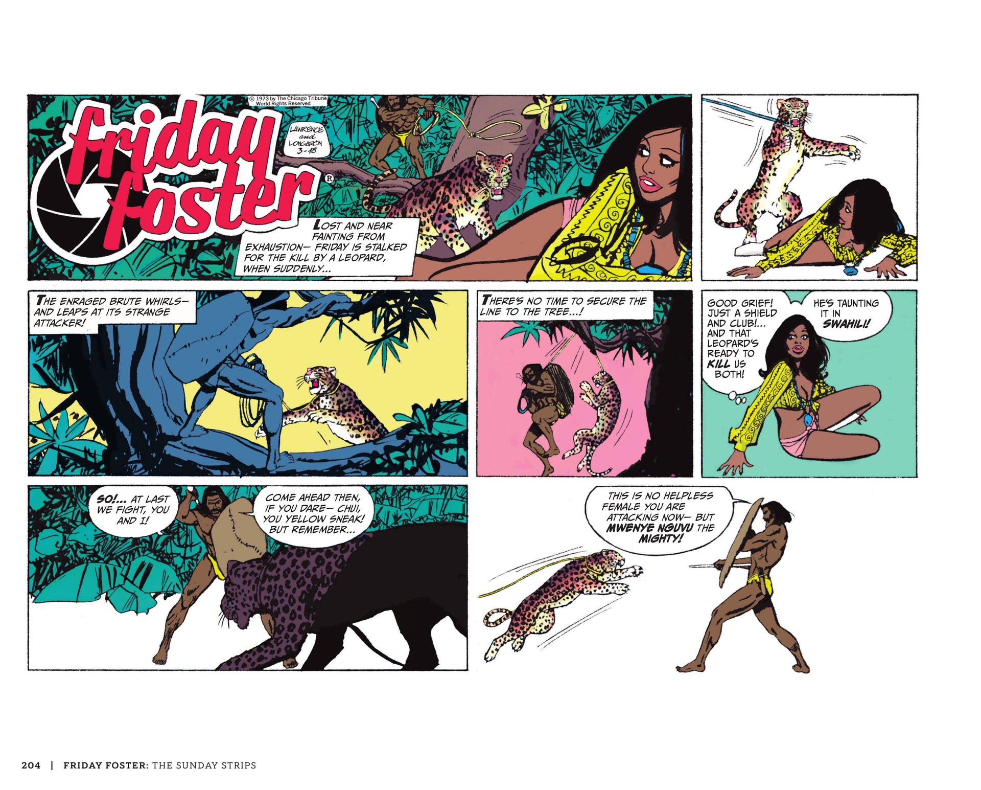 Read online Friday Foster: The Sunday Strips comic -  Issue # TPB (Part 3) - 5