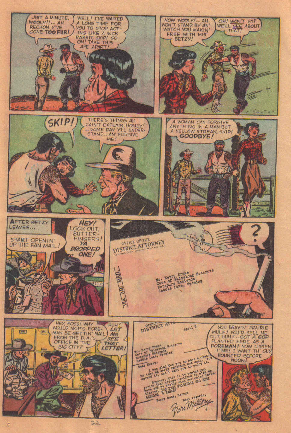 Read online Kerry Drake Detective Cases comic -  Issue #30 - 21