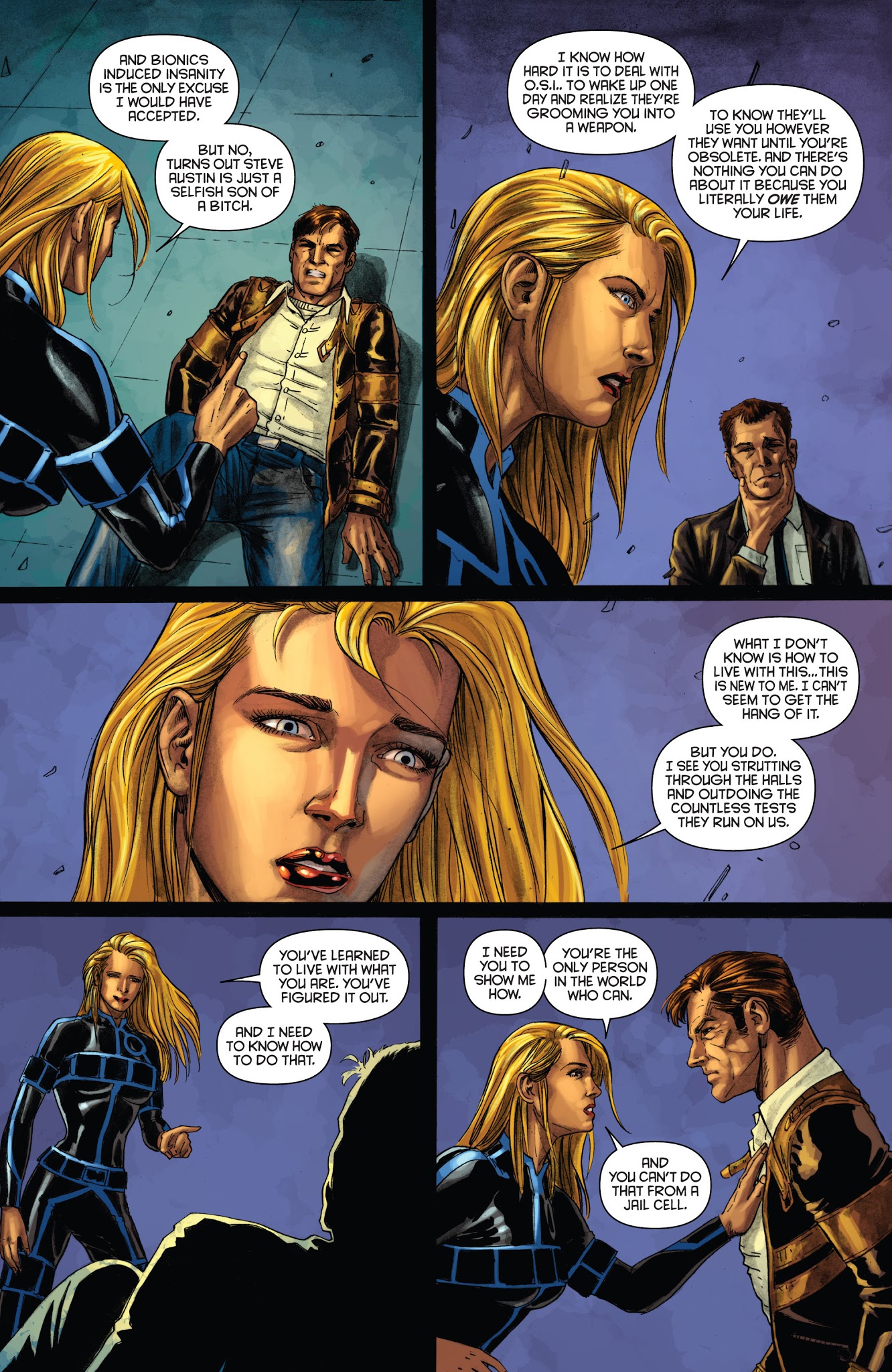 Read online Bionic Man comic -  Issue #21 - 12
