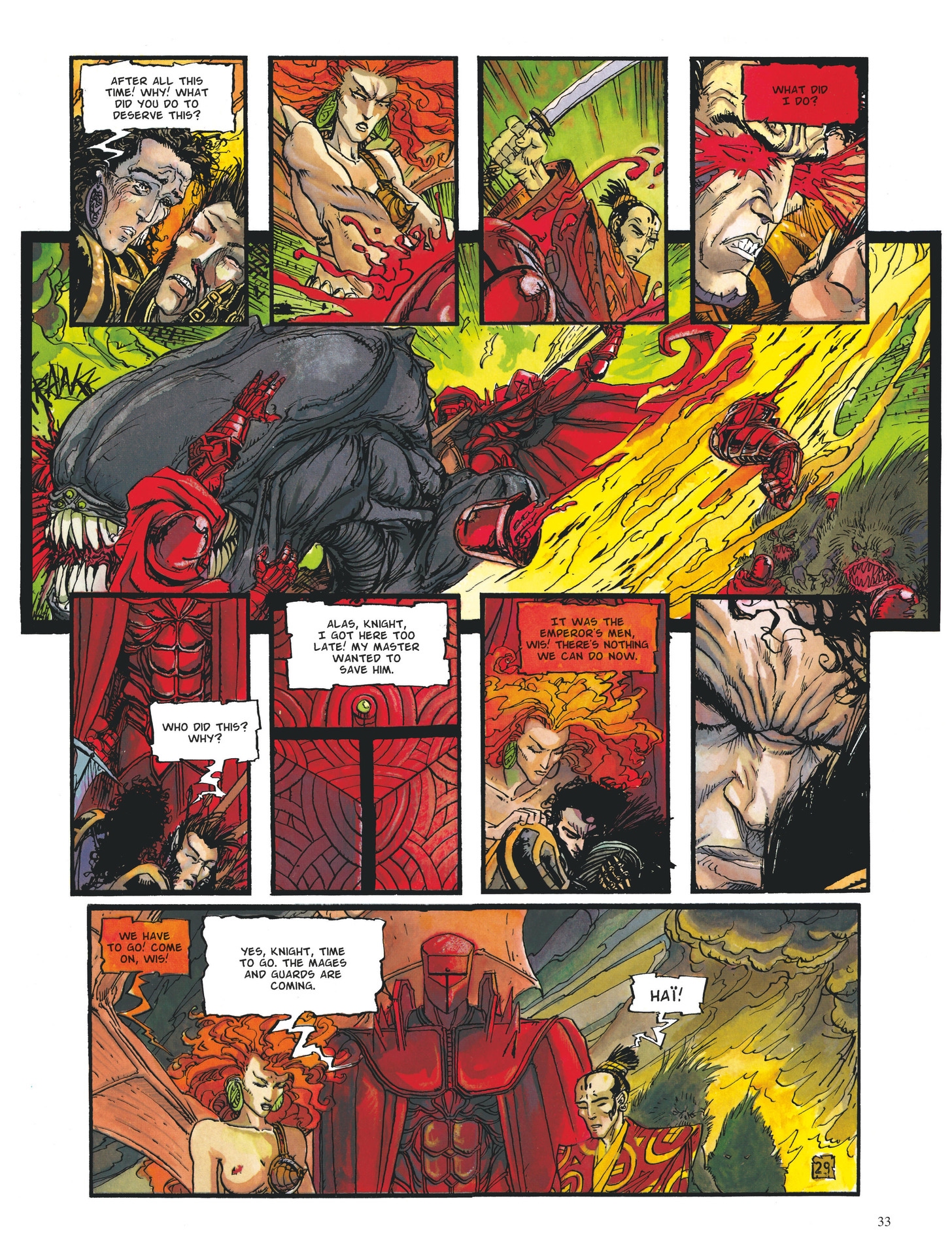 Read online The Black Moon Chronicles comic -  Issue #4 - 31