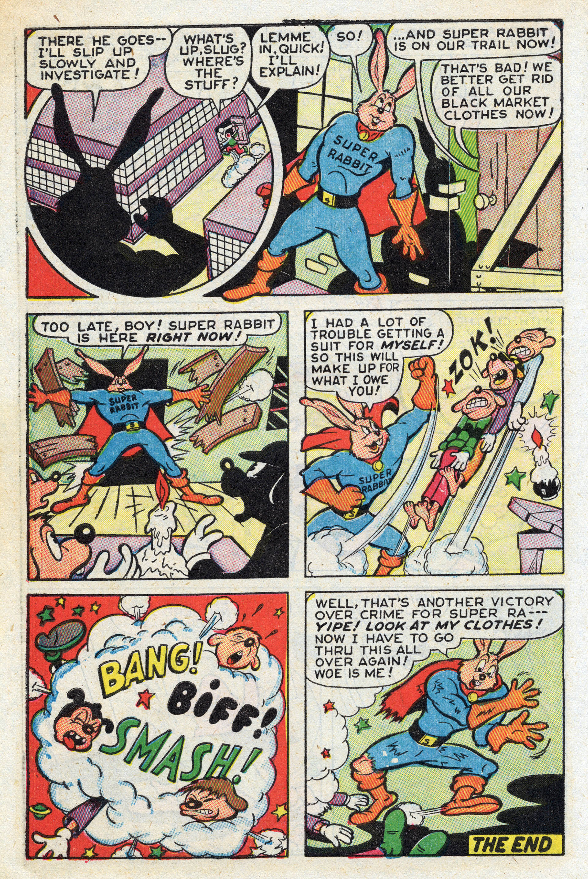 Read online Super Rabbit comic -  Issue #8 - 12
