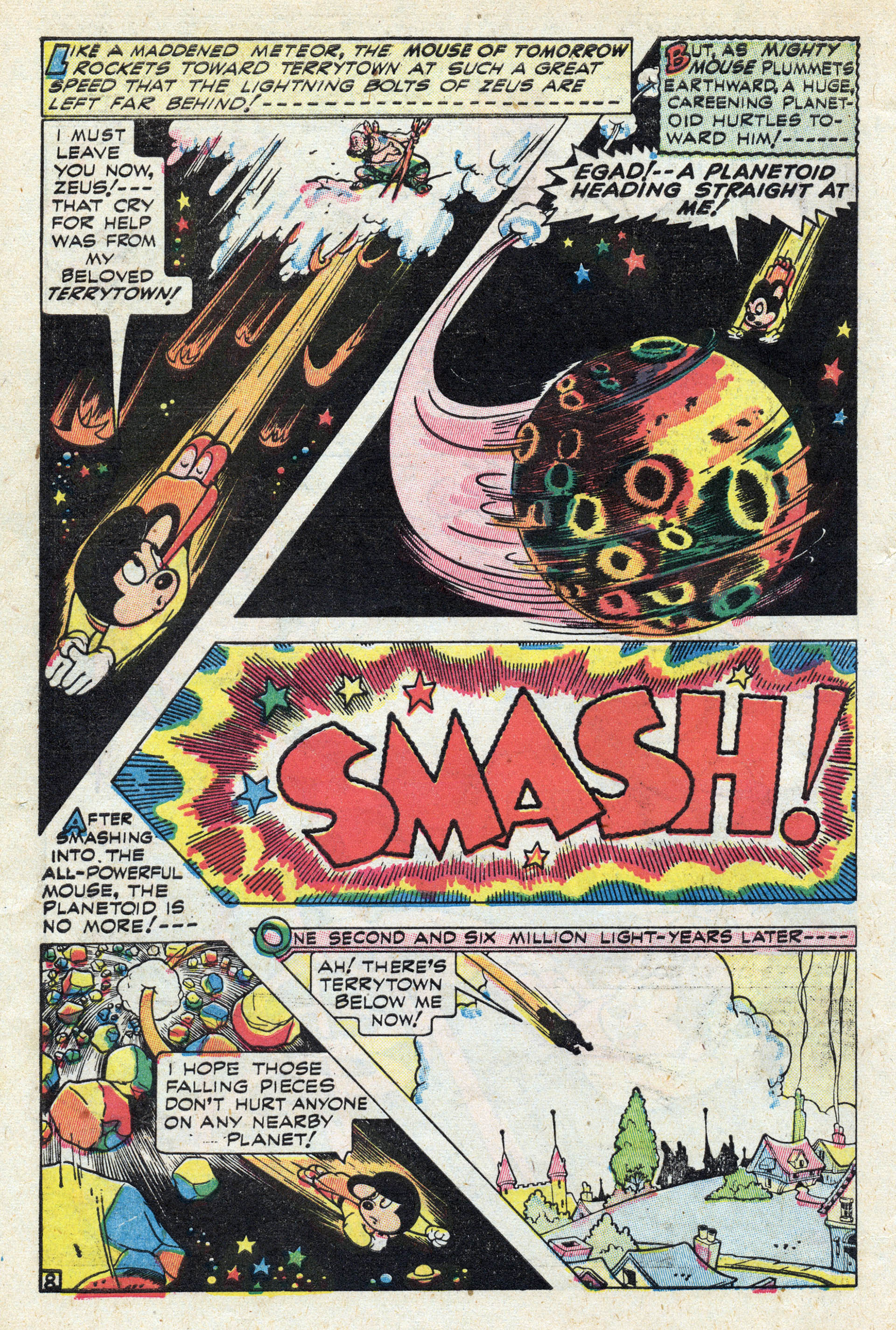 Read online Paul Terry's Mighty Mouse Comics comic -  Issue #3 - 11