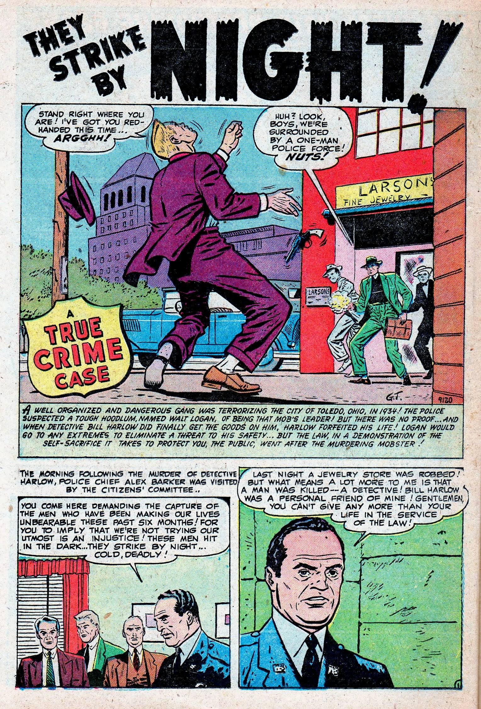 Read online Crime Cases Comics (1951) comic -  Issue #9 - 26