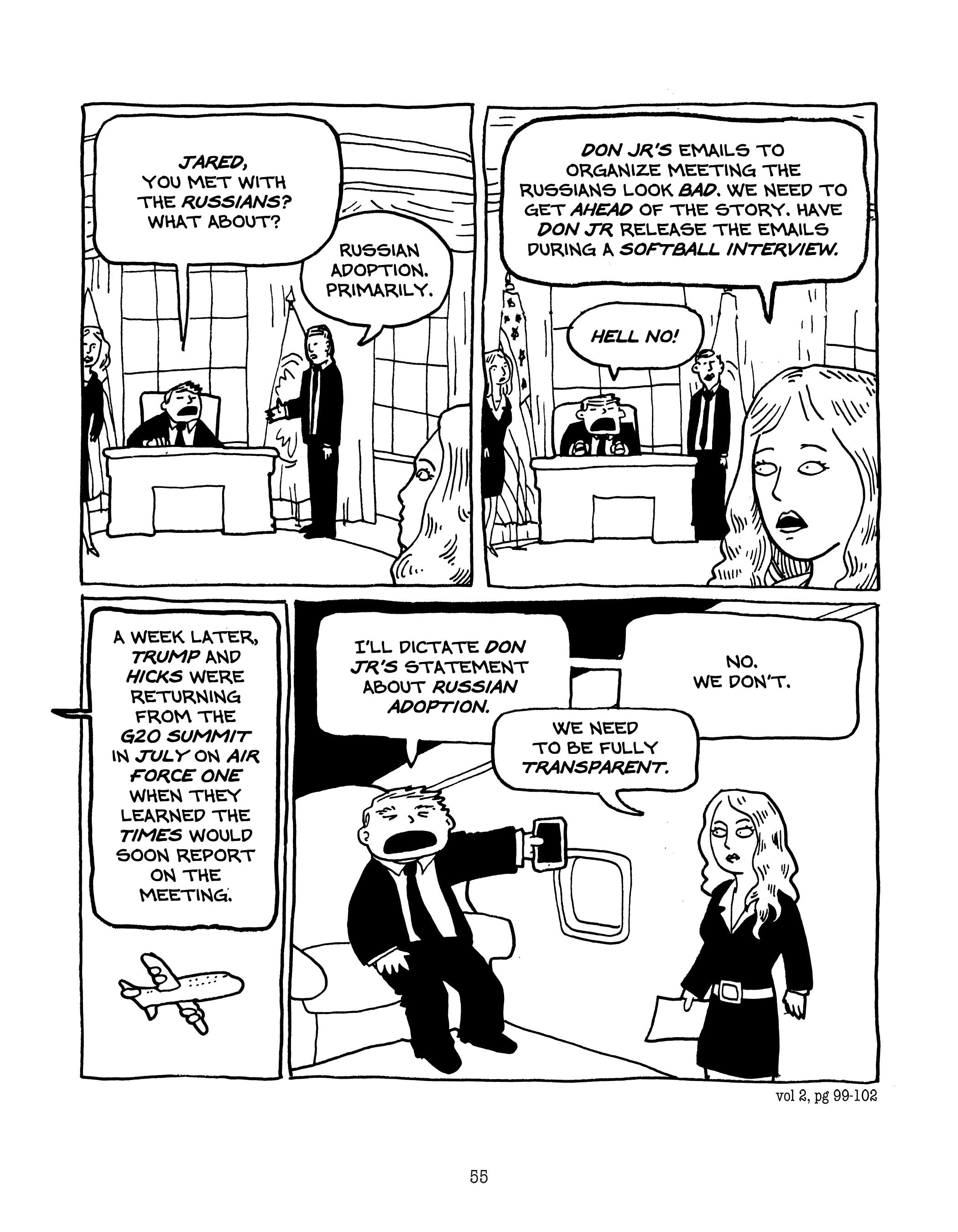 Read online The Mueller Report Graphic Novel comic -  Issue # TPB (Part 1) - 54