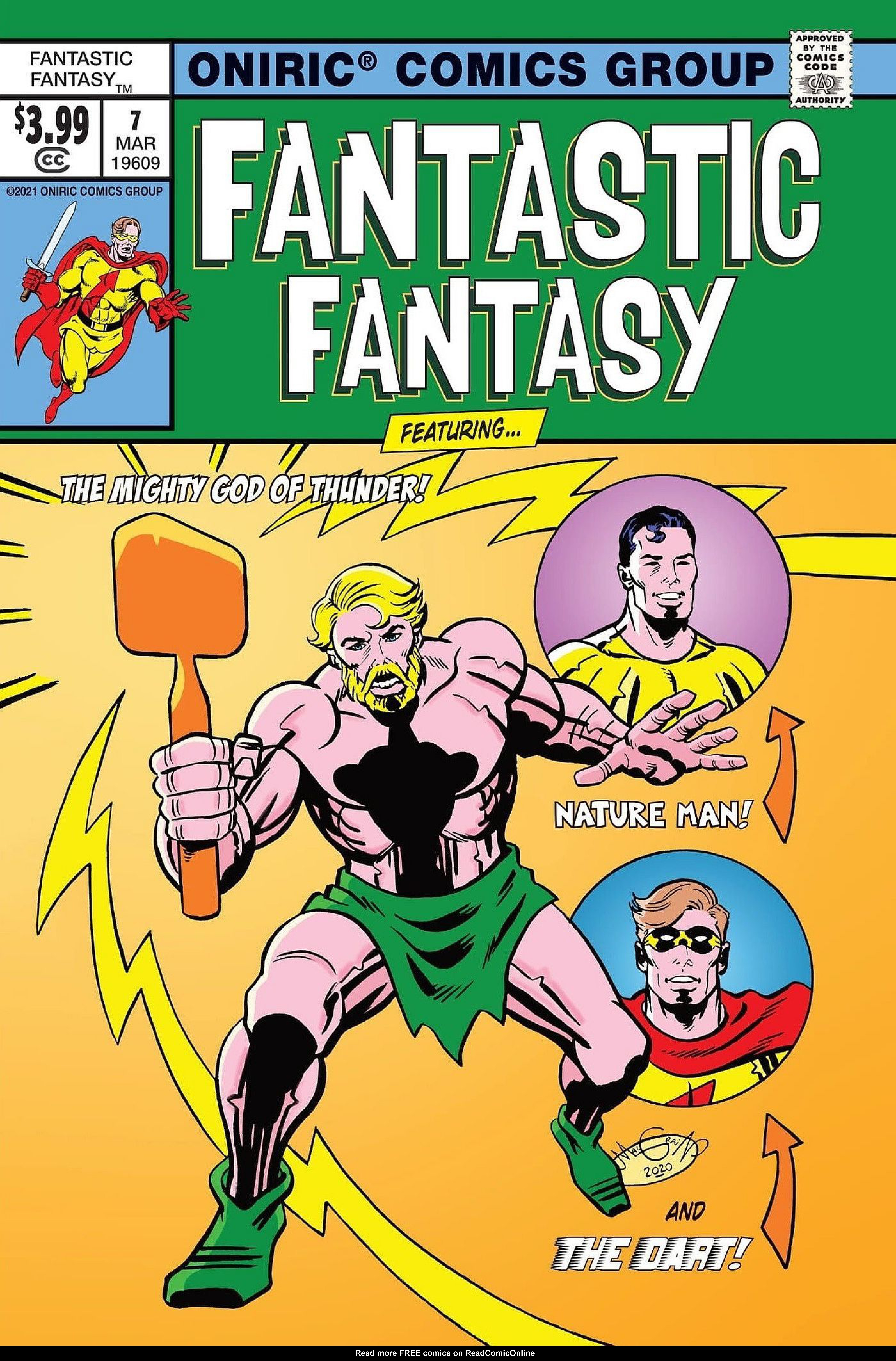 Read online Fantastic Fantasy comic -  Issue #7 - 1