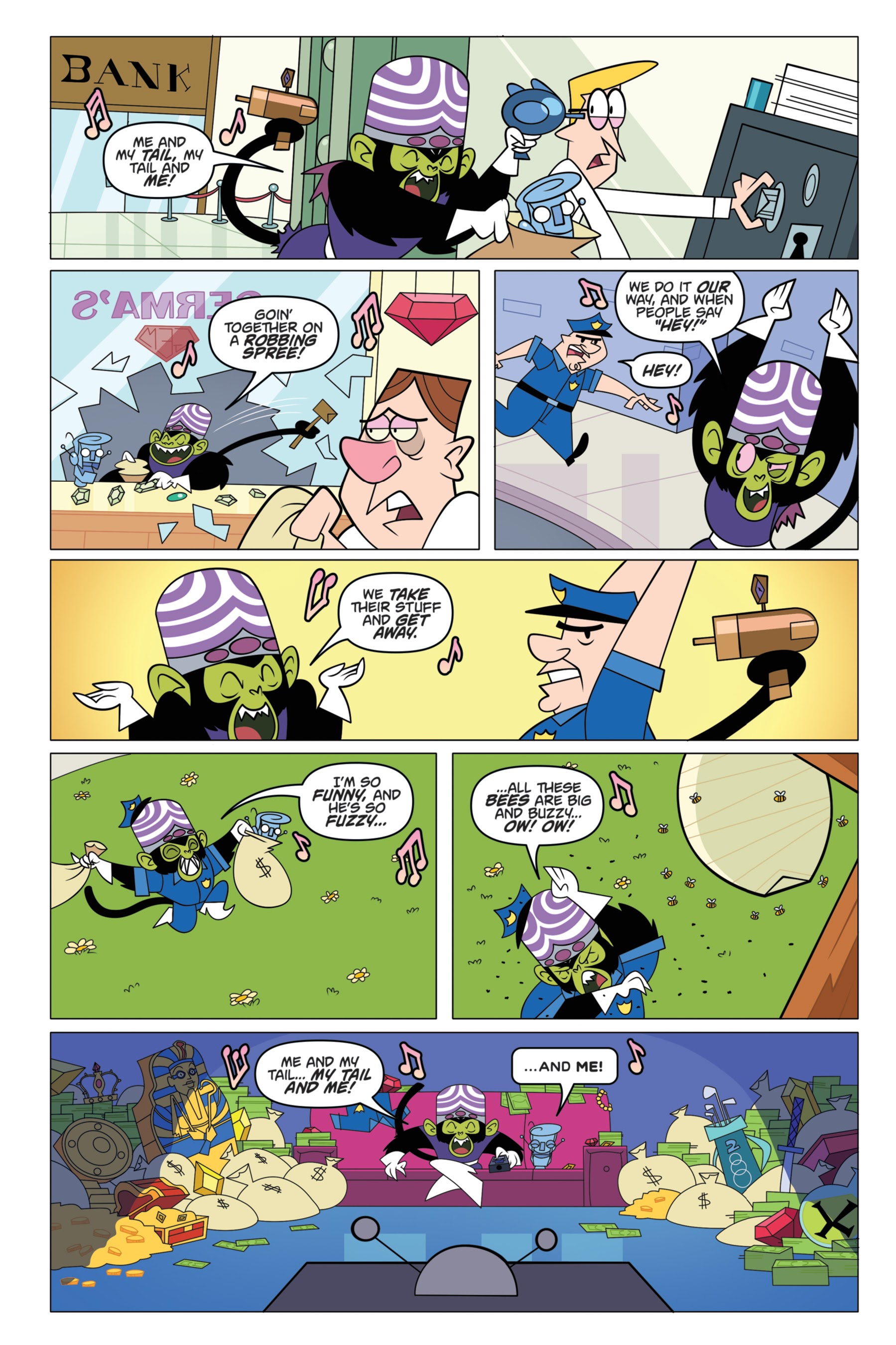 Read online The Powerpuff Girls: Bureau of Bad comic -  Issue # _TPB - 58