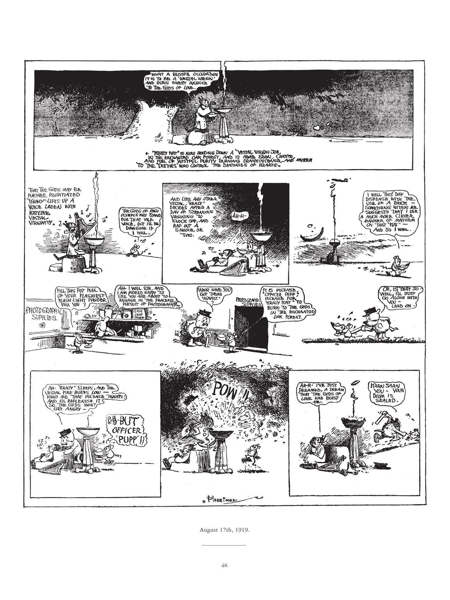 Read online Krazy & Ignatz comic -  Issue # TPB 2 - 48