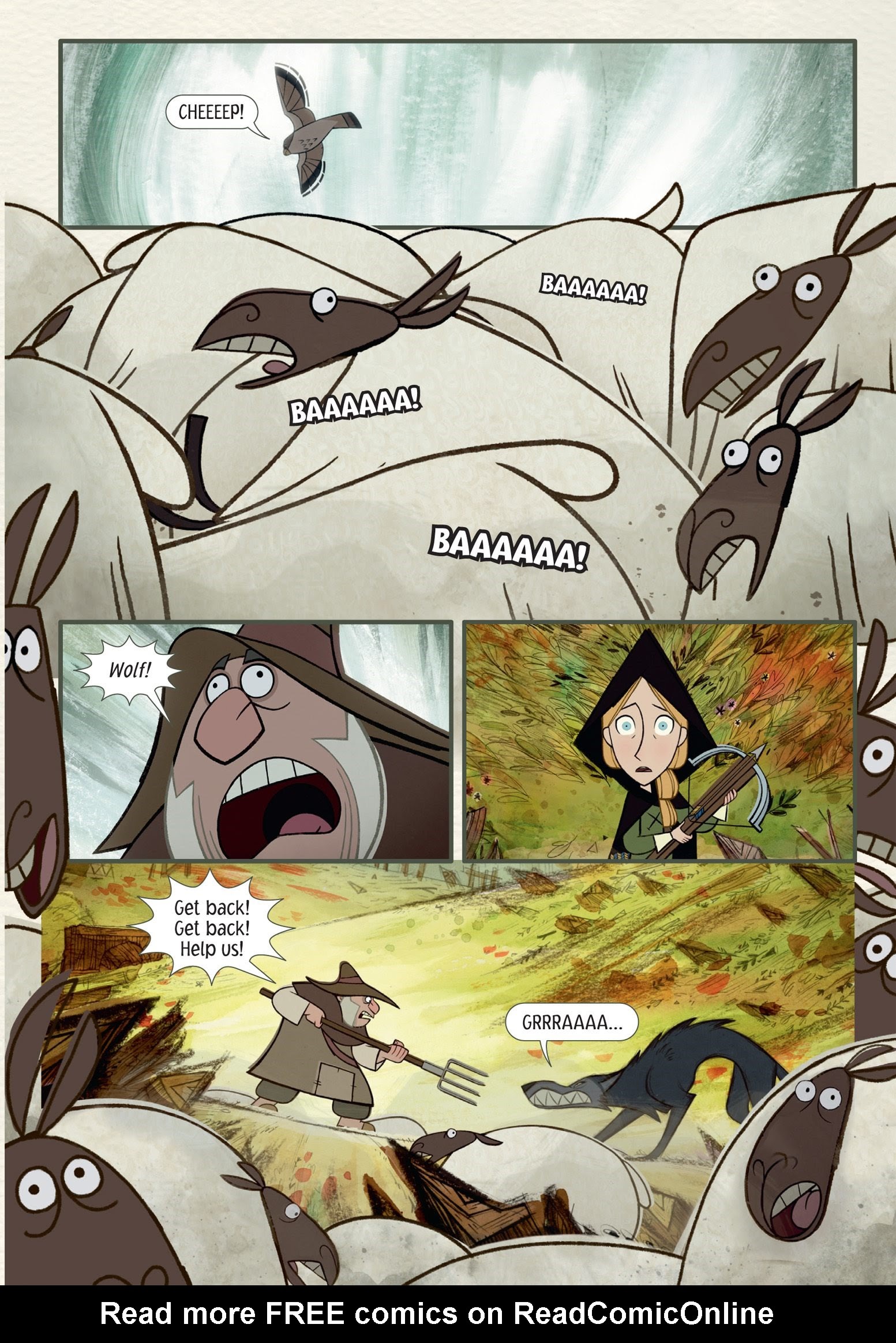 Read online Wolfwalkers: The Graphic Novel comic -  Issue # TPB (Part 1) - 52