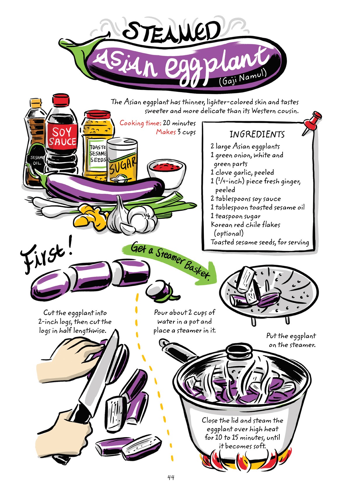 Read online Cook Korean! A Comic Book With Recipes comic -  Issue # TPB (Part 1) - 43