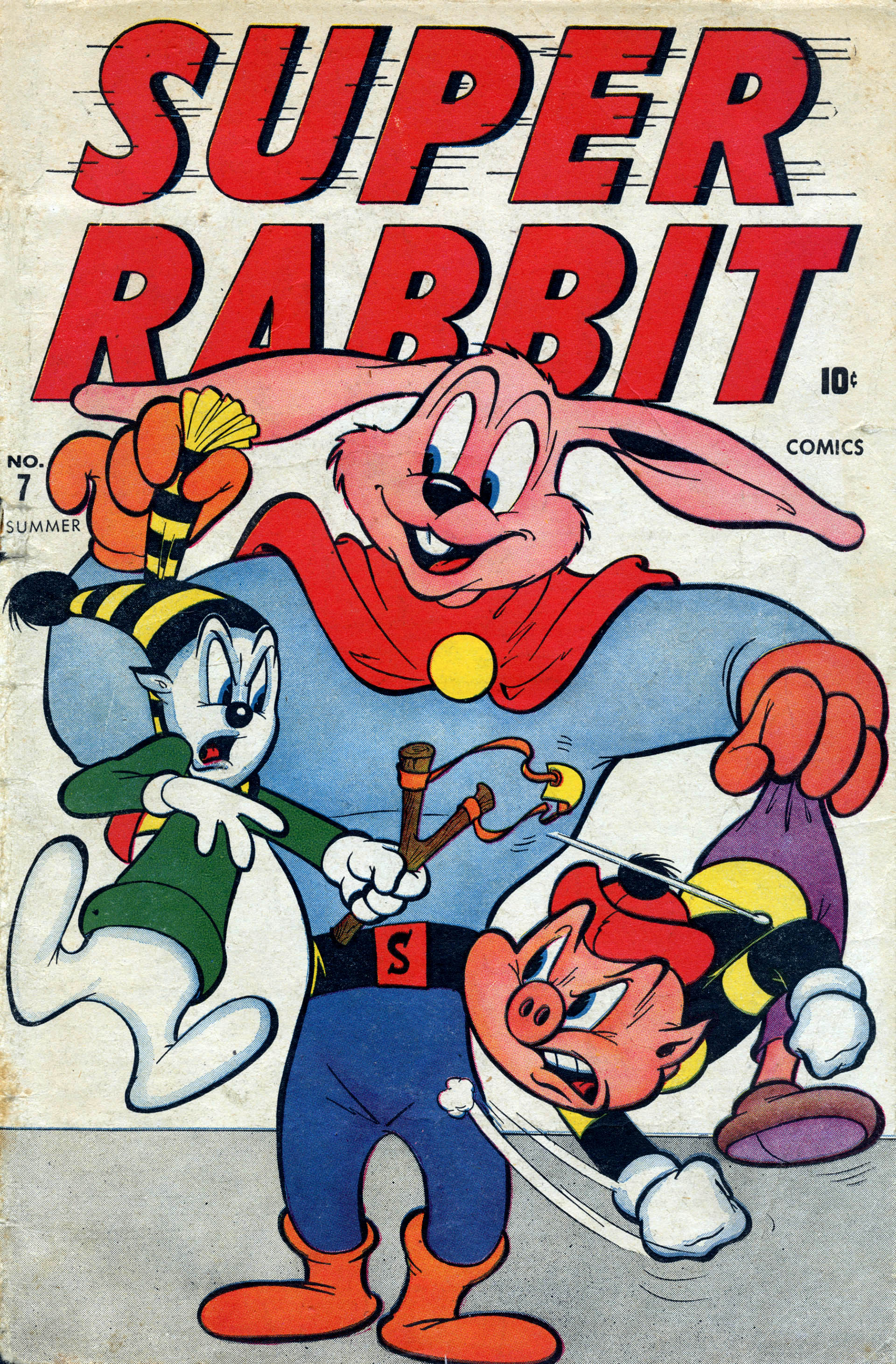 Read online Super Rabbit comic -  Issue #7 - 1