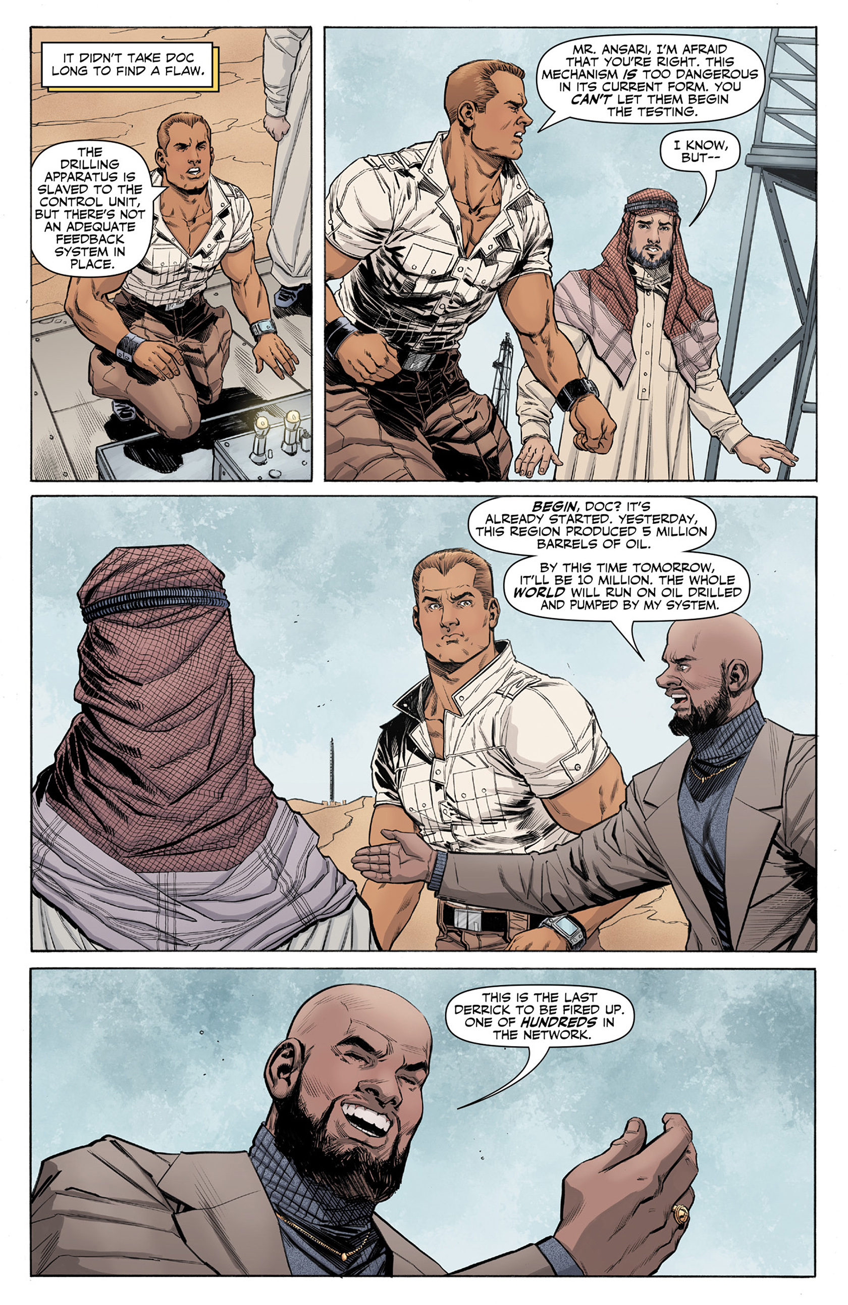 Read online Doc Savage (2013) comic -  Issue #4 - 8