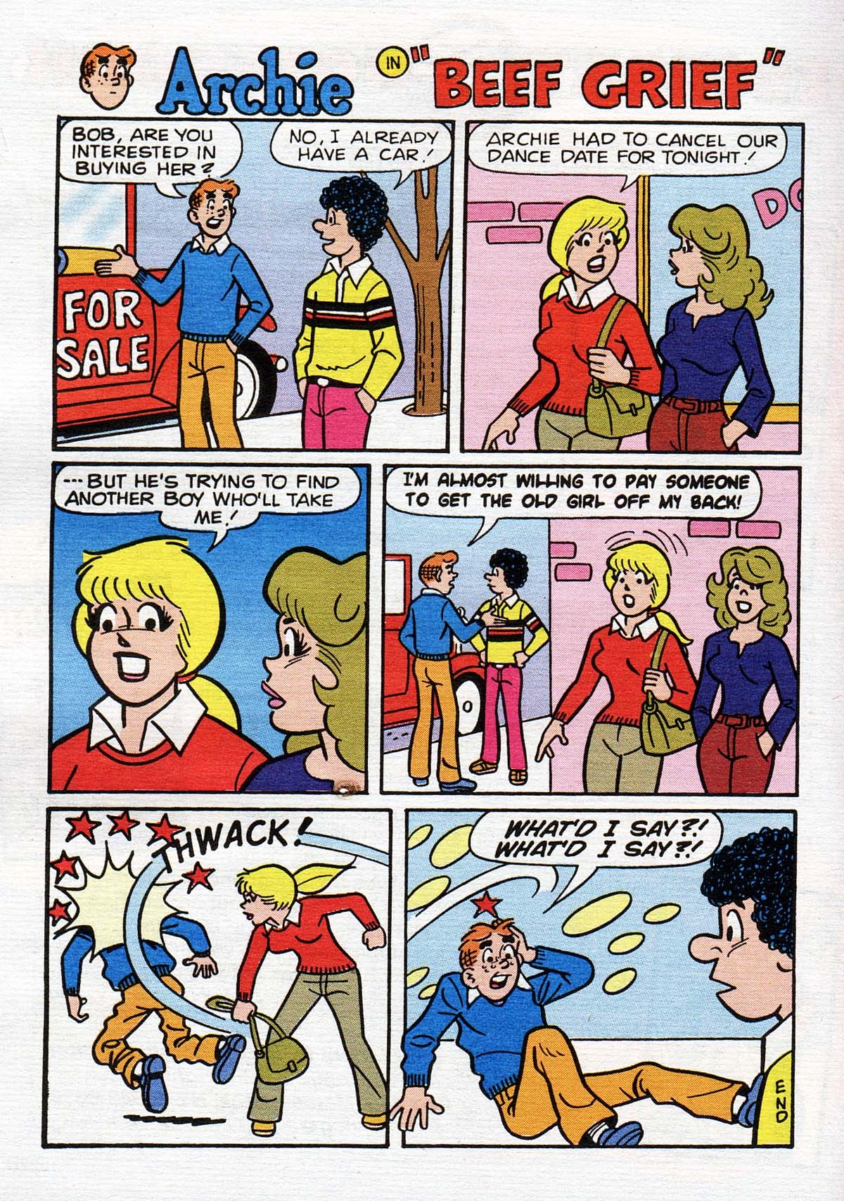 Read online Archie's Double Digest Magazine comic -  Issue #150 - 186