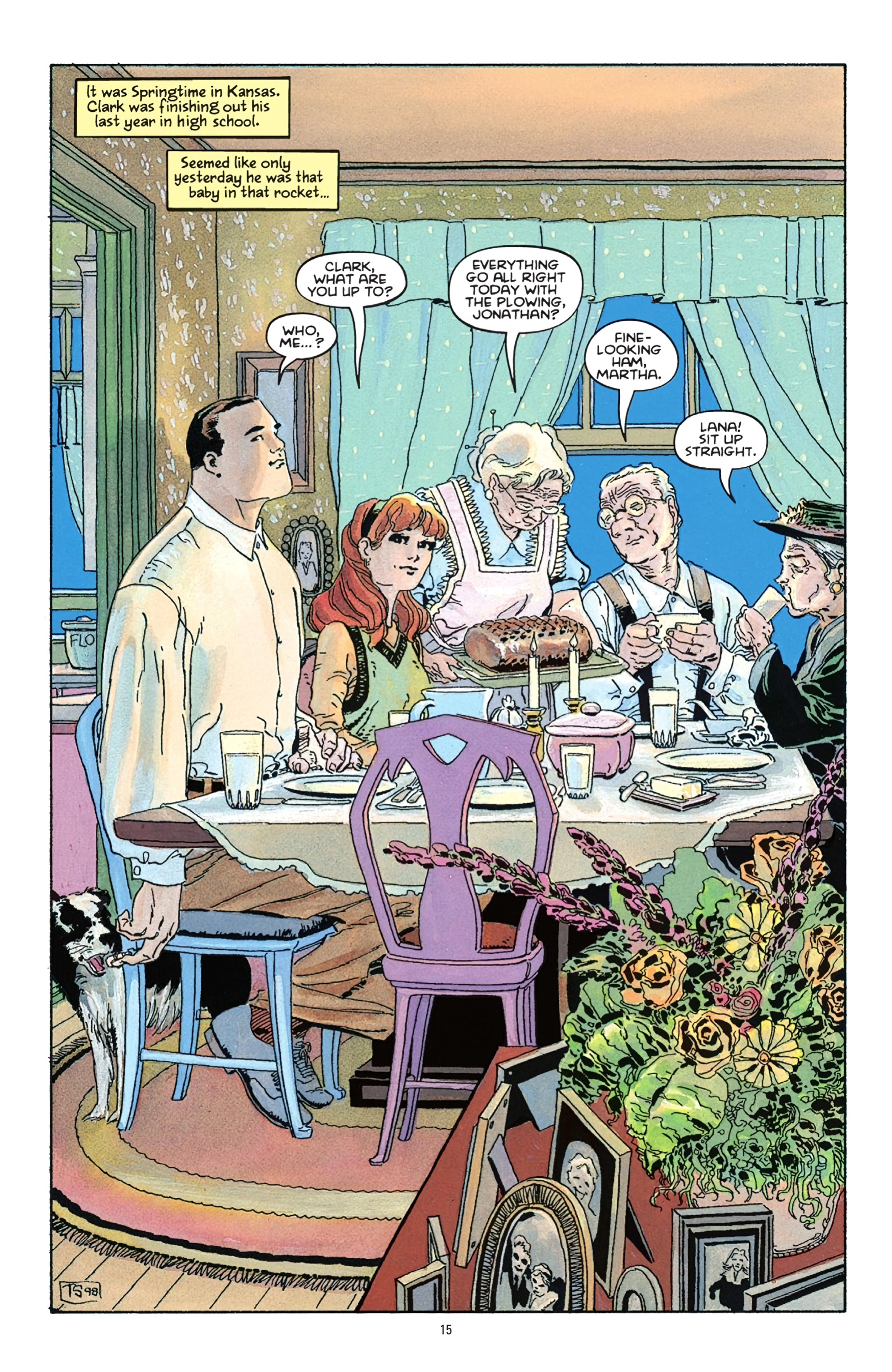 Read online Superman For All Seasons (2023) comic -  Issue # TPB (Part 1) - 13