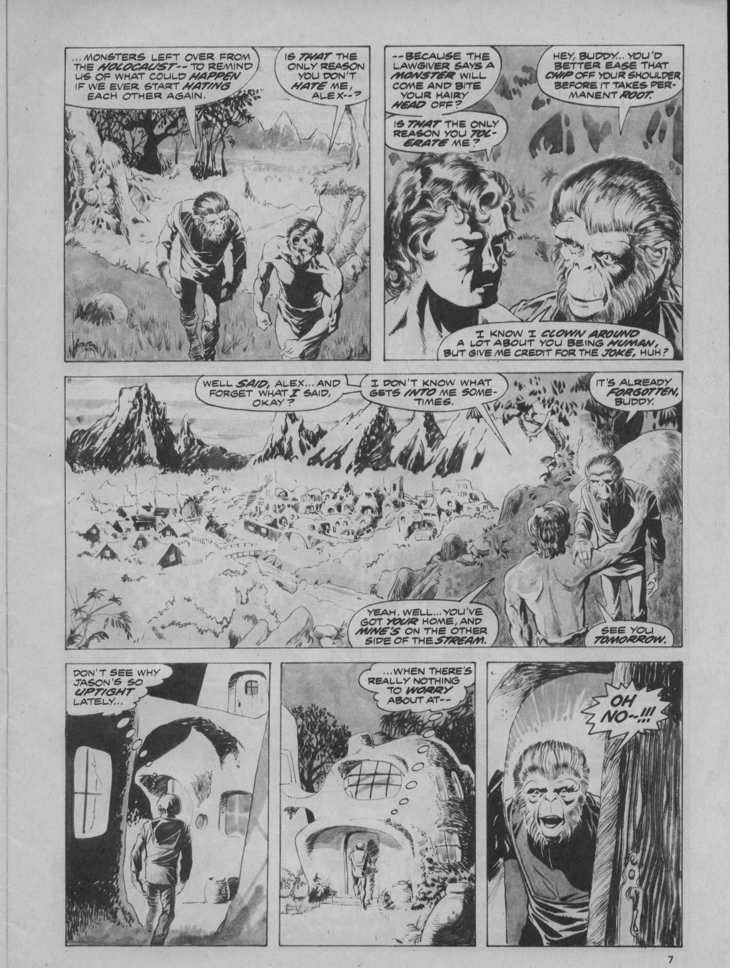 Read online Planet of the Apes (1974) comic -  Issue #12 - 7