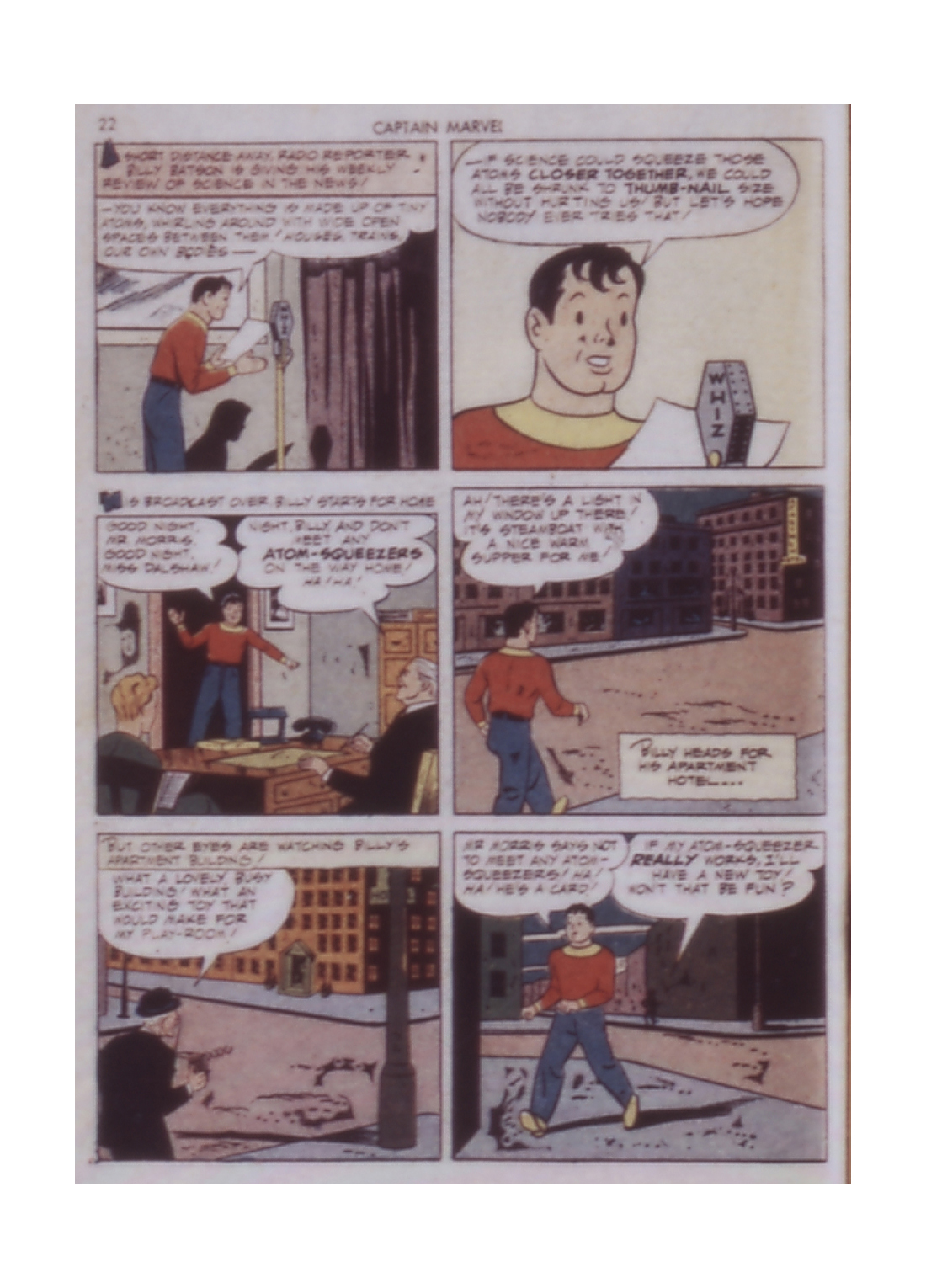 Read online Captain Marvel Adventures comic -  Issue #14 - 22