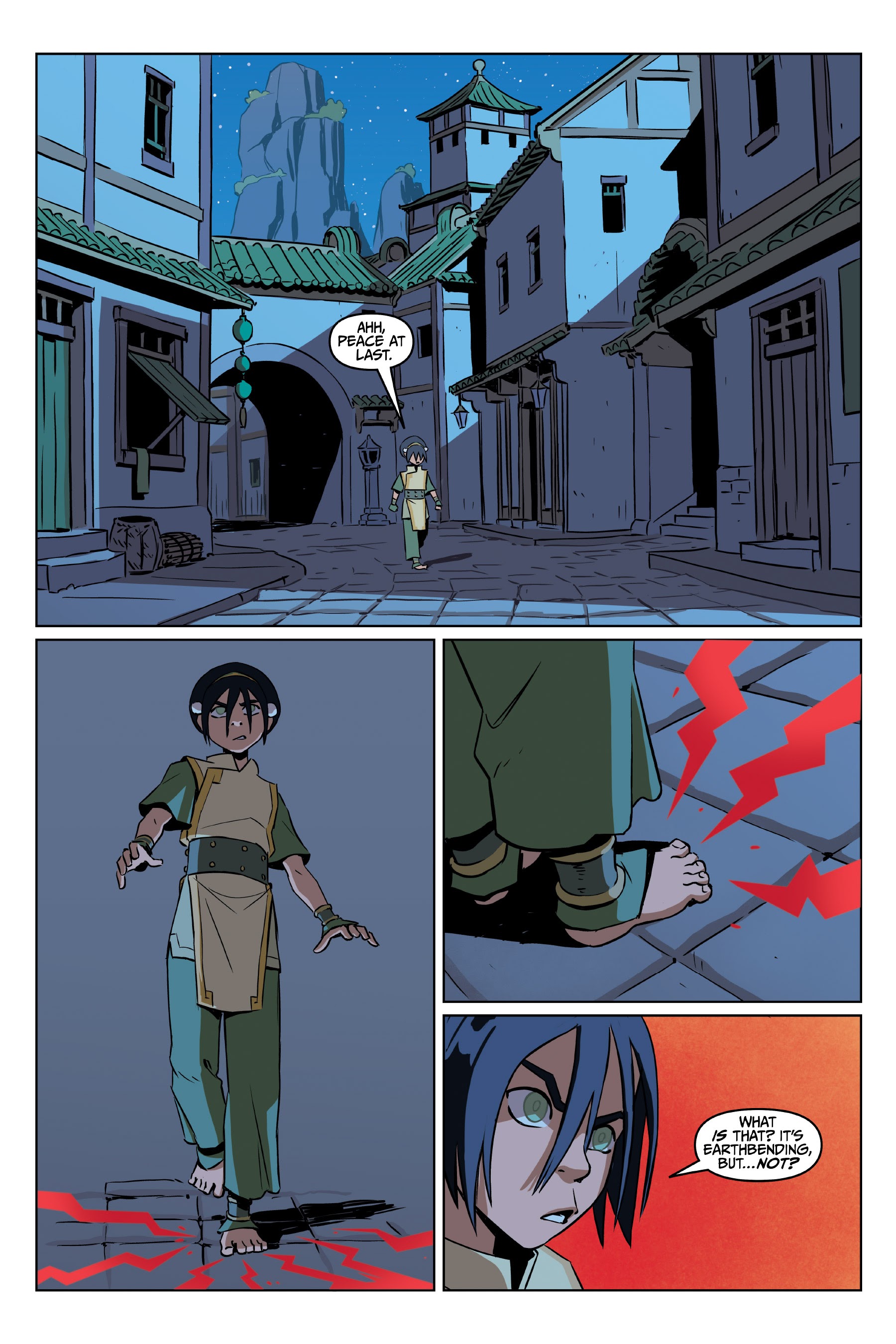 Read online Nickelodeon Avatar: The Last Airbender - Toph Beifong's Metalbending Academy comic -  Issue # TPB - 17