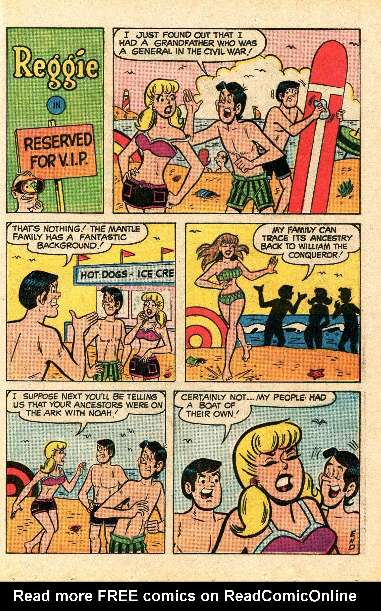 Read online Reggie's Wise Guy Jokes comic -  Issue #9 - 39