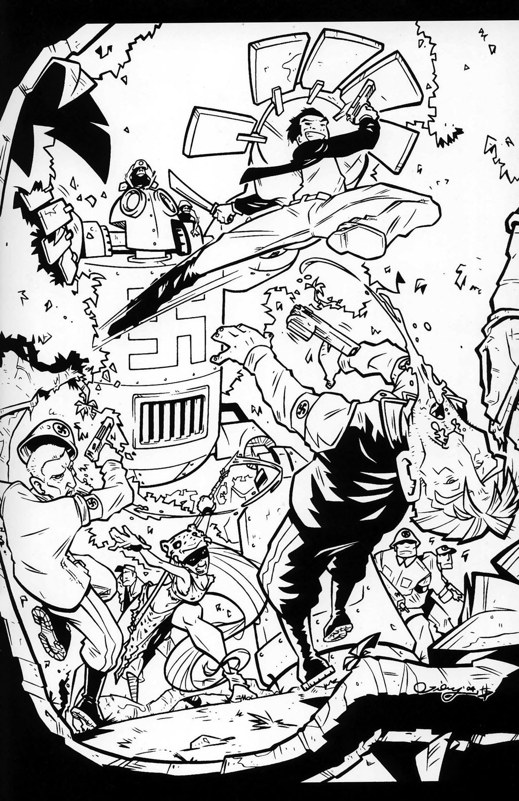 Read online Gun Fu: The Lost City comic -  Issue #3 - 35