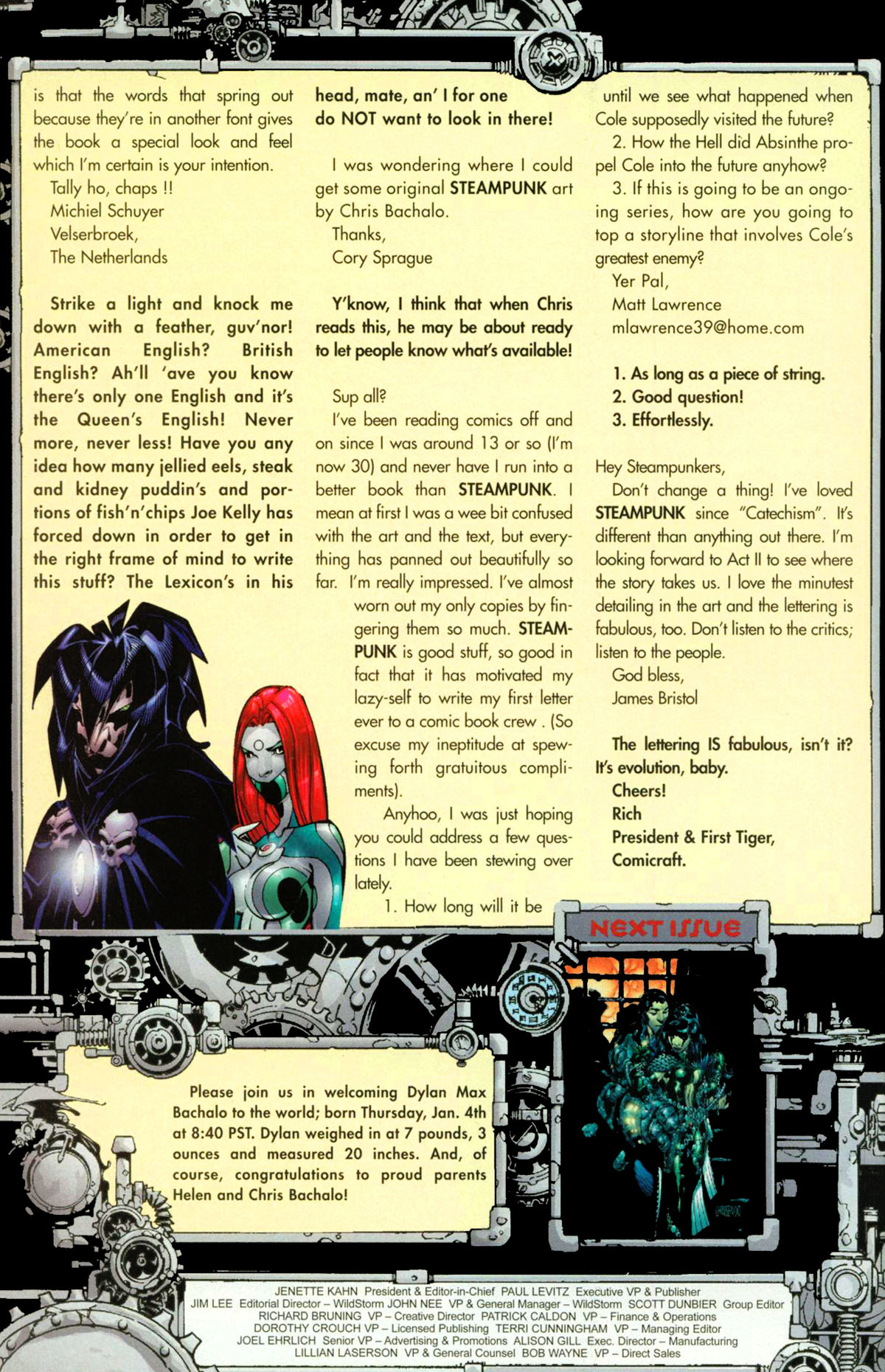 Read online Steampunk comic -  Issue #7 - 24