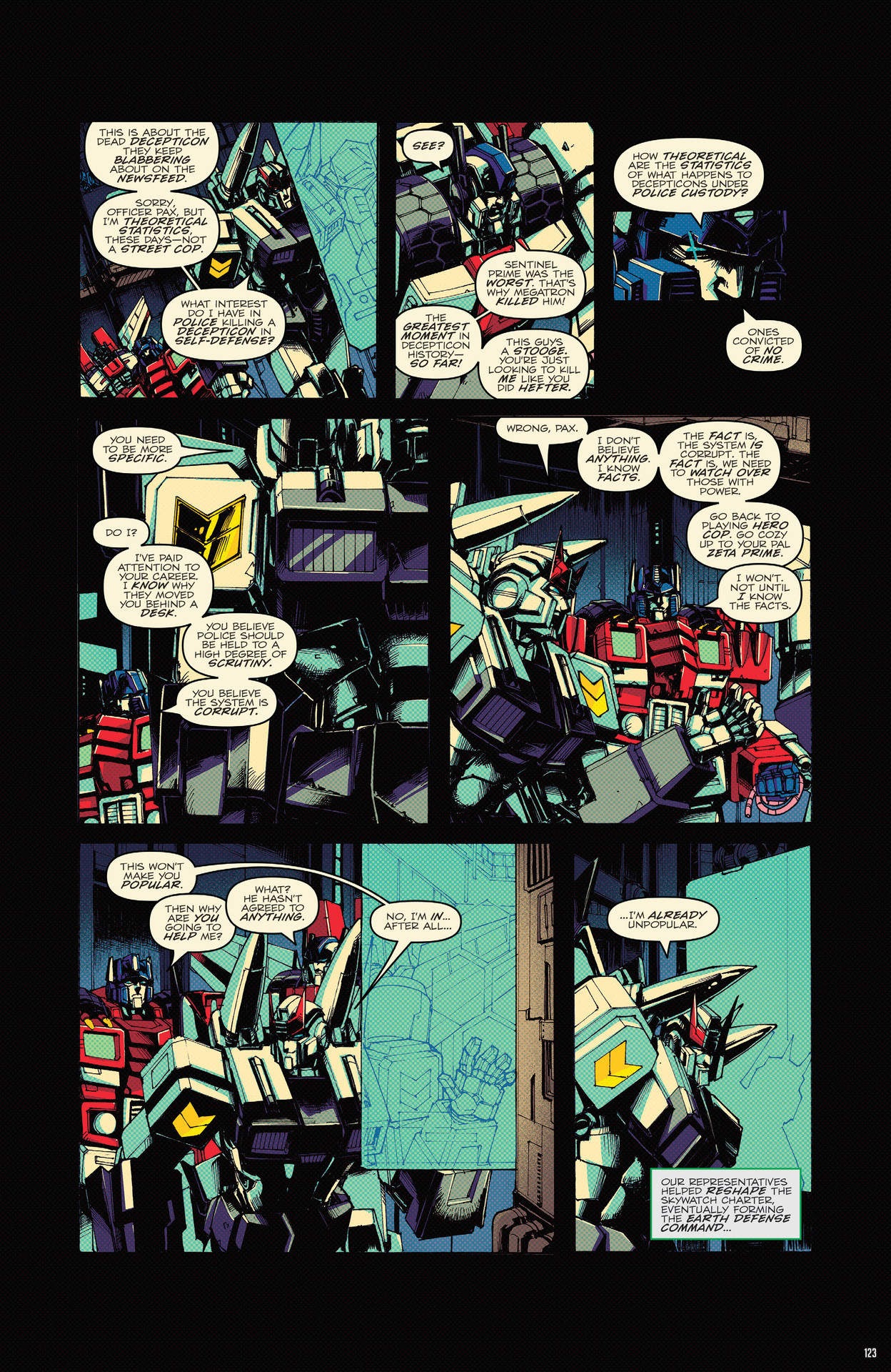 Read online Transformers: The IDW Collection Phase Three comic -  Issue # TPB 2 (Part 2) - 24