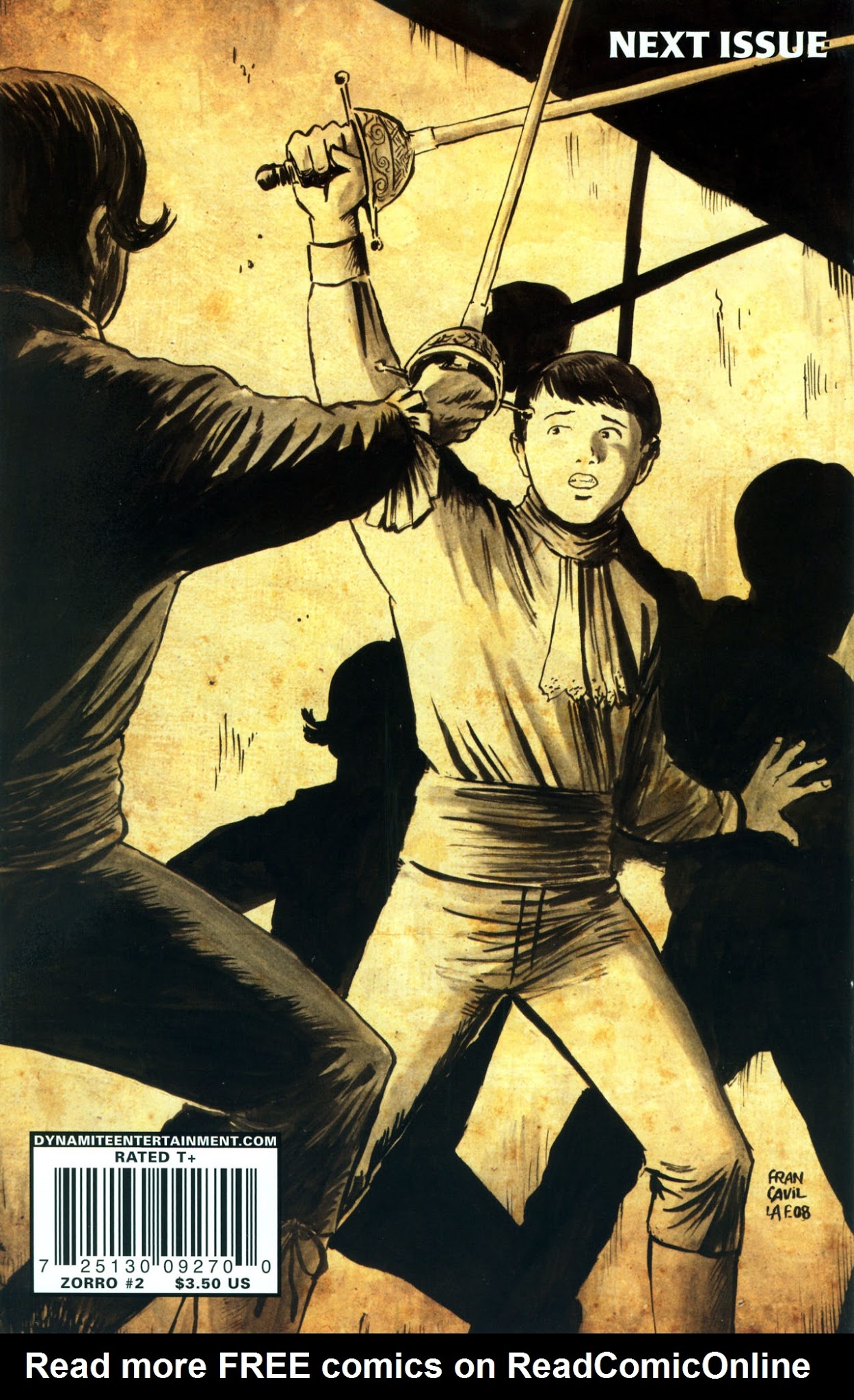 Read online Zorro (2008) comic -  Issue #2 - 27