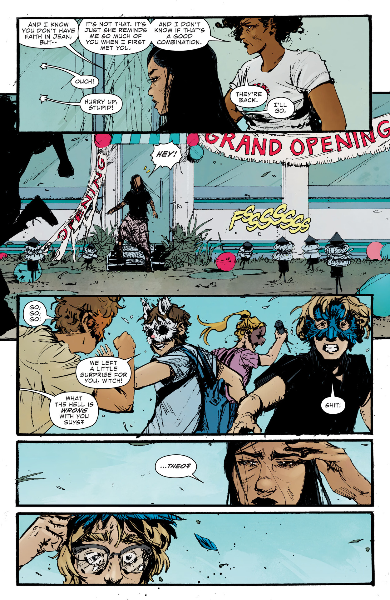 Read online Dark Spaces: Good Deeds comic -  Issue #5 - 16