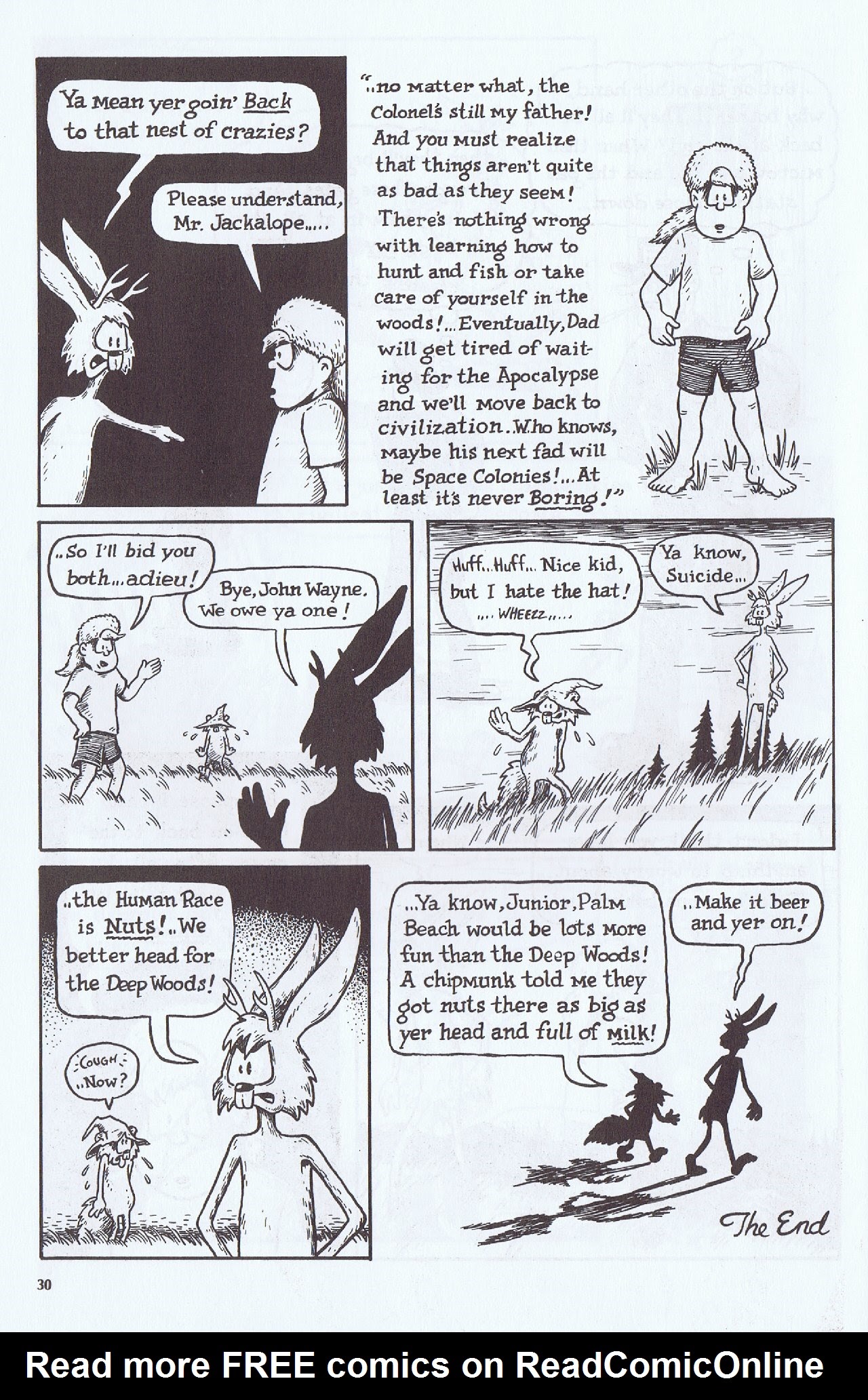 Read online Tales Of The Jackalope comic -  Issue #1 - 32