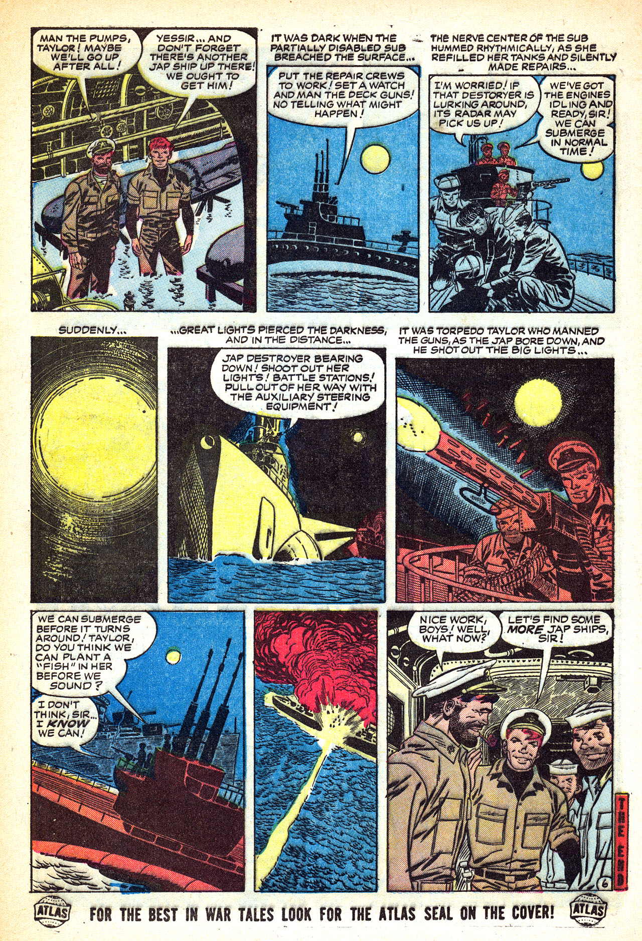 Read online Navy Combat comic -  Issue #1 - 8