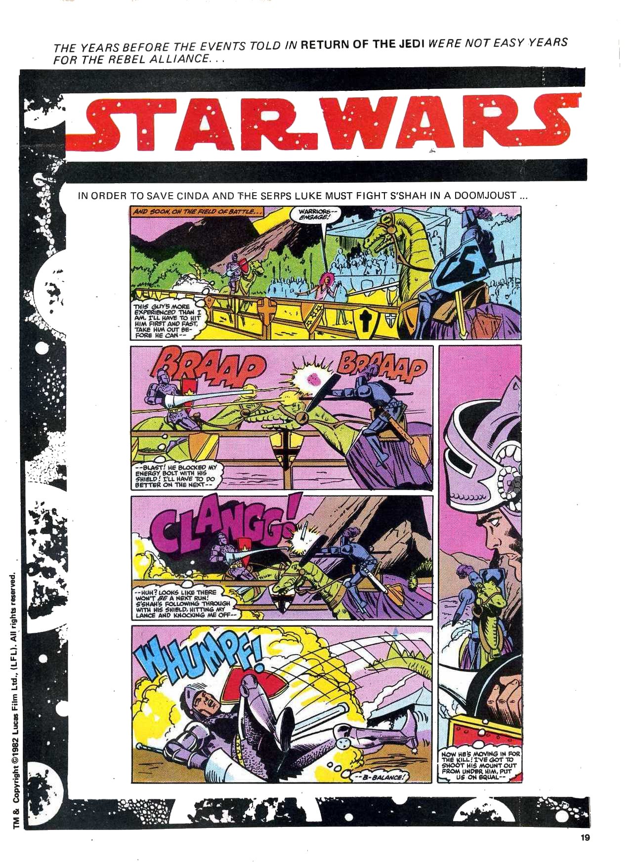 Read online Return of the Jedi comic -  Issue #127 - 19