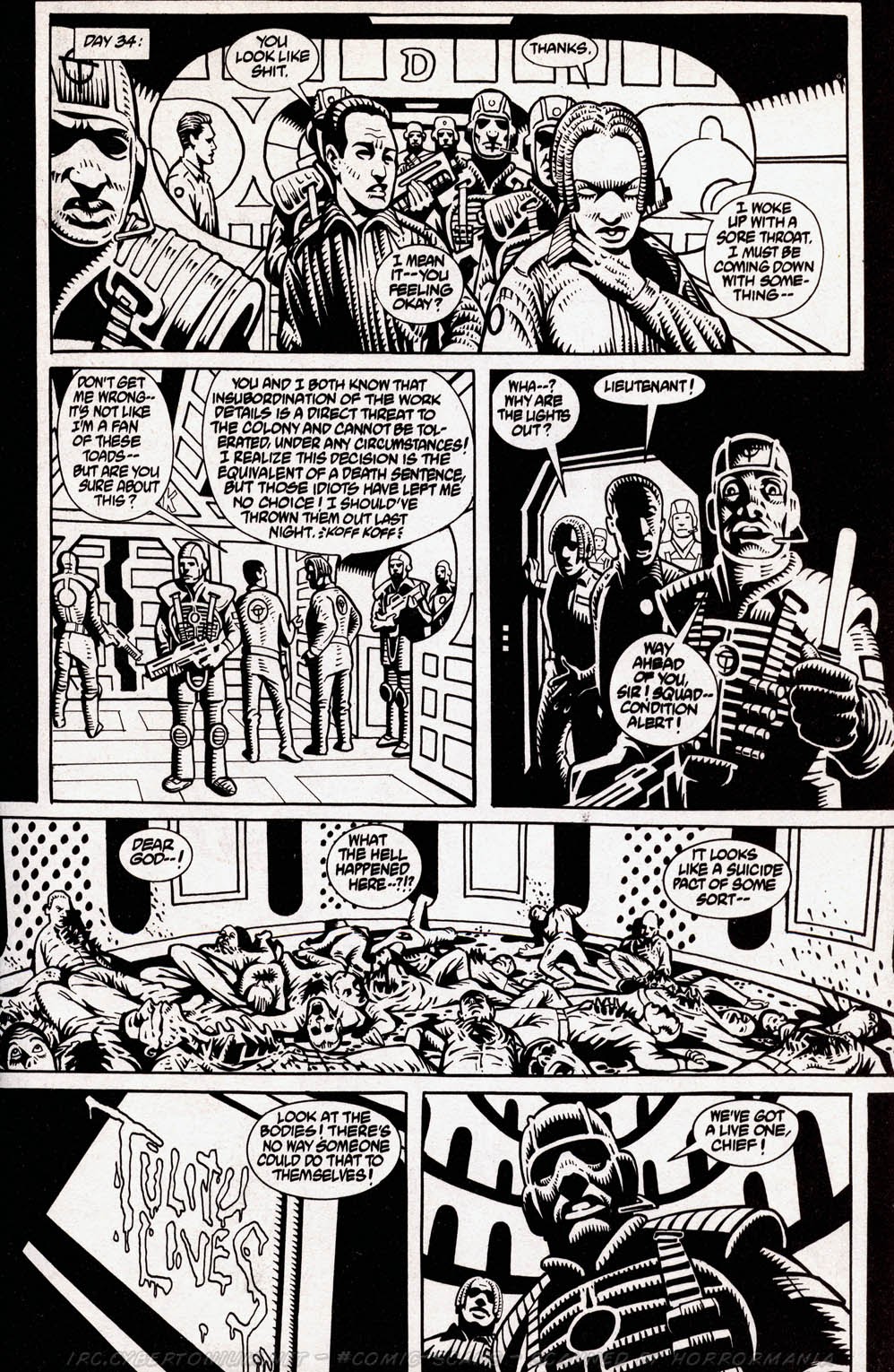 Read online Aliens: Special comic -  Issue # Full - 21