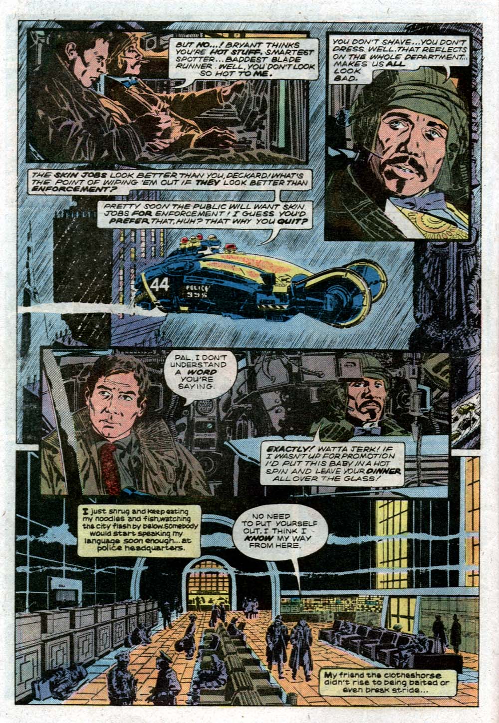 Read online Blade Runner comic -  Issue #1 - 6