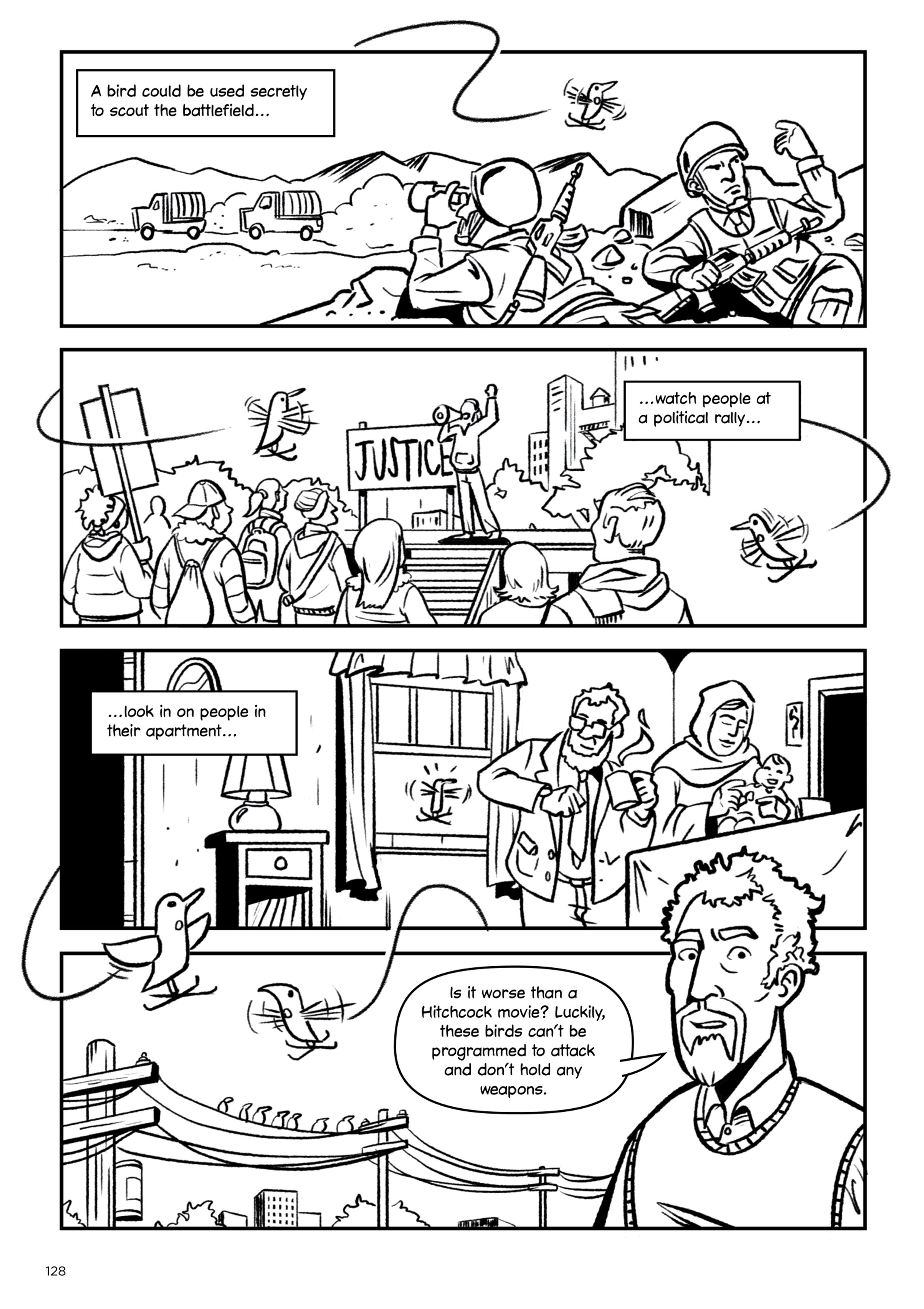 Read online The Machine Never Blinks: A Graphic History of Spying and Surveillance comic -  Issue # TPB - 138