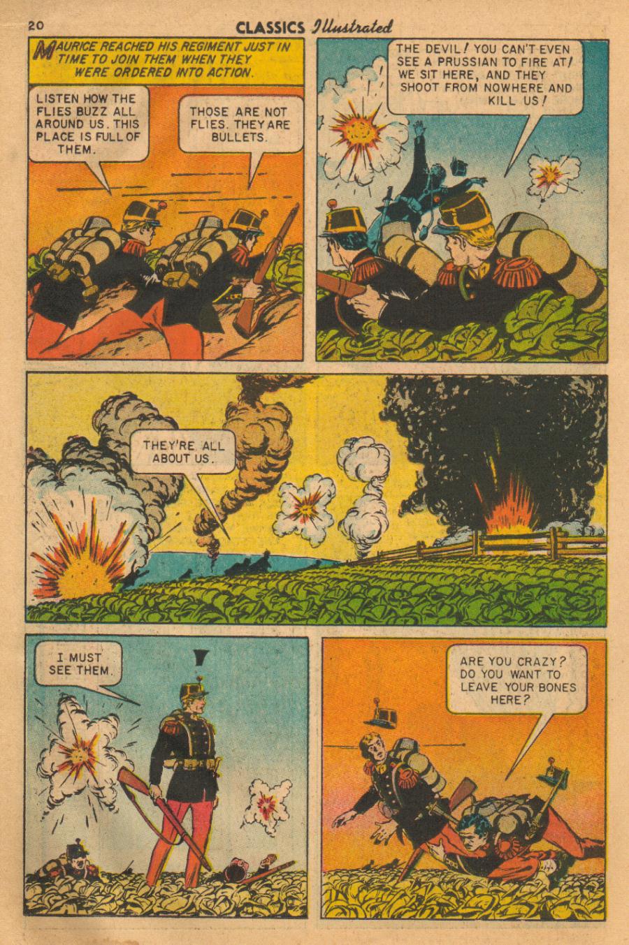 Read online Classics Illustrated comic -  Issue #126 - 22