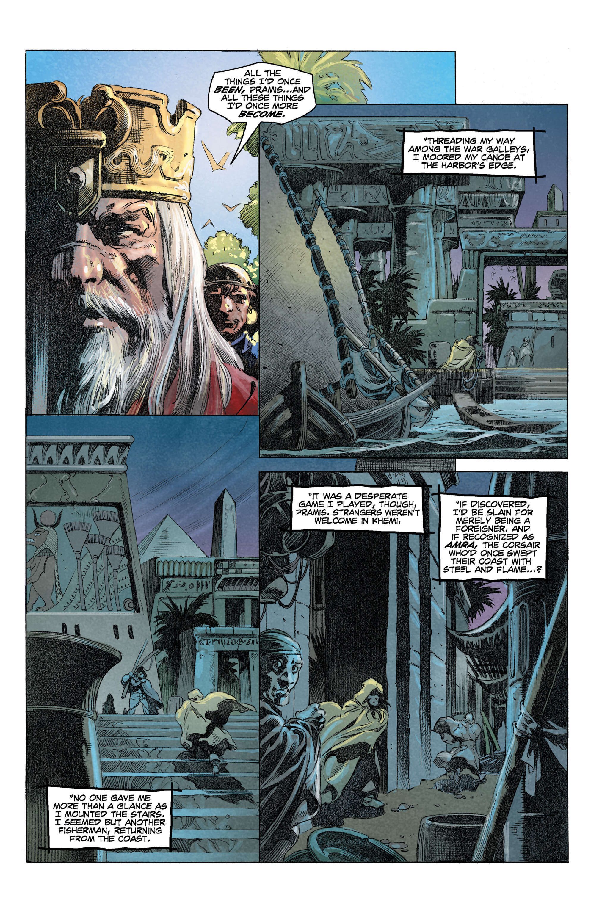 Read online King Conan Chronicles Epic Collection comic -  Issue # Wolves And Dragons (Part 3) - 1