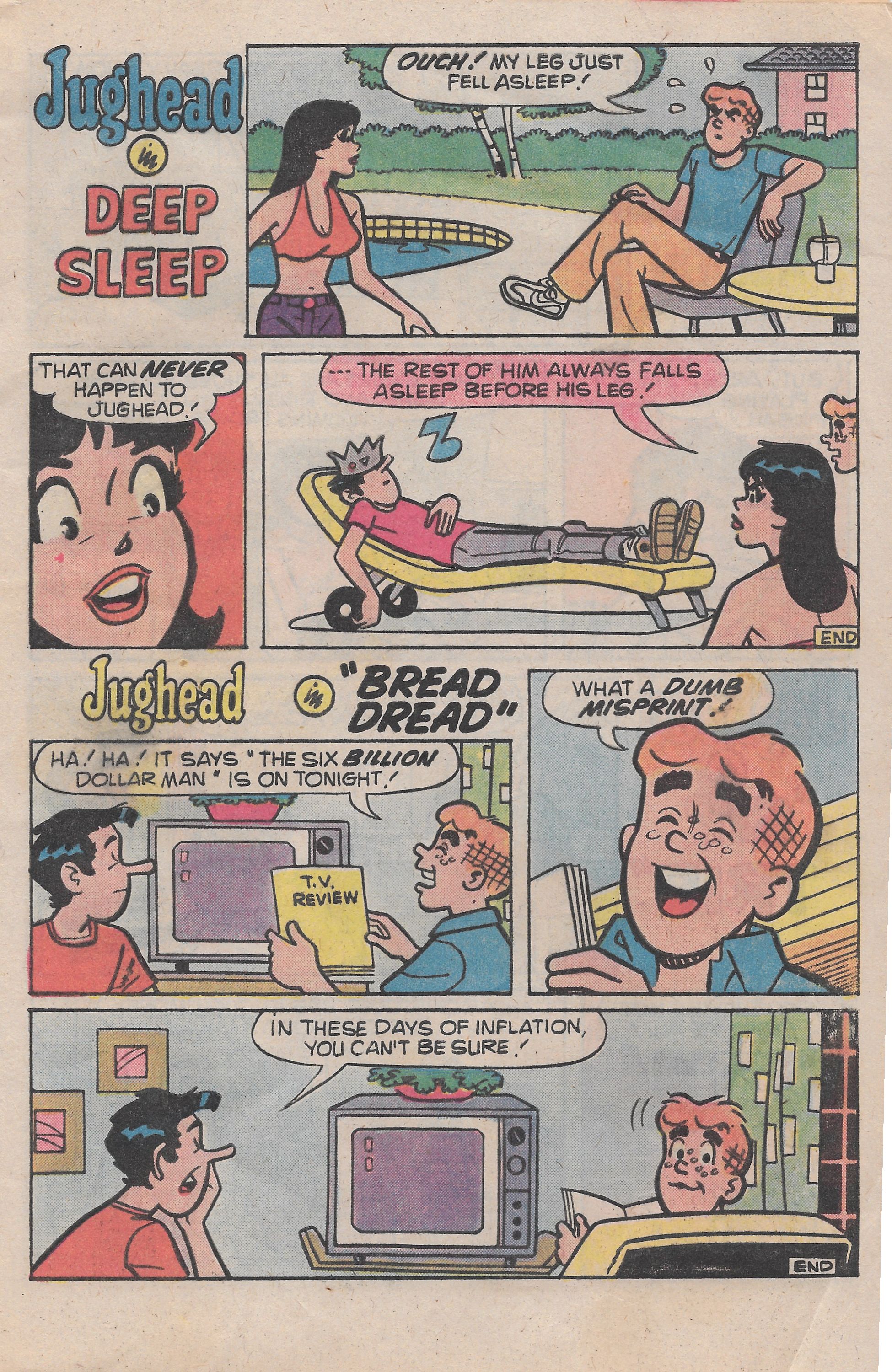 Read online Jughead's Jokes comic -  Issue #66 - 5