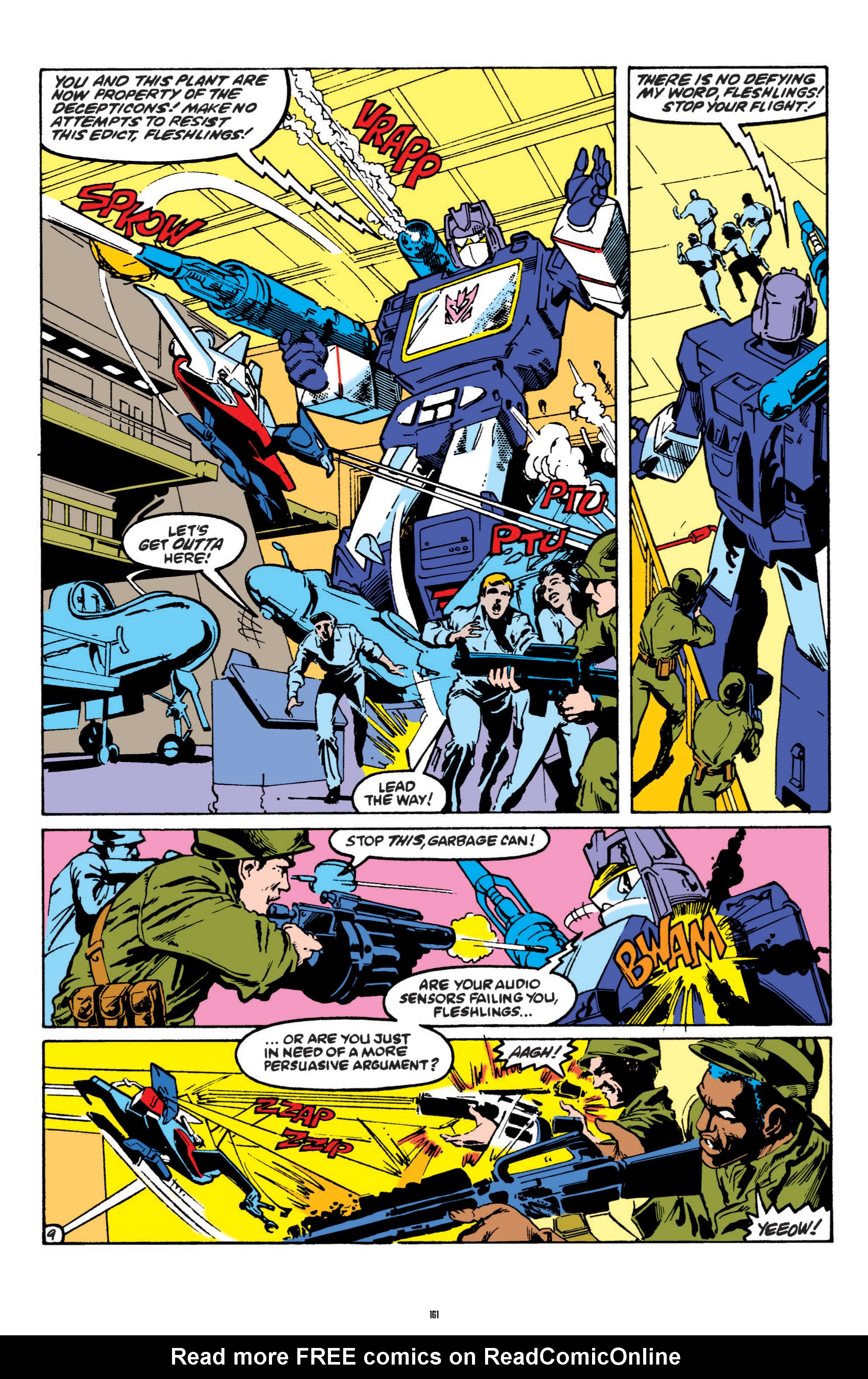 Read online The Transformers Classics comic -  Issue # TPB 1 - 162