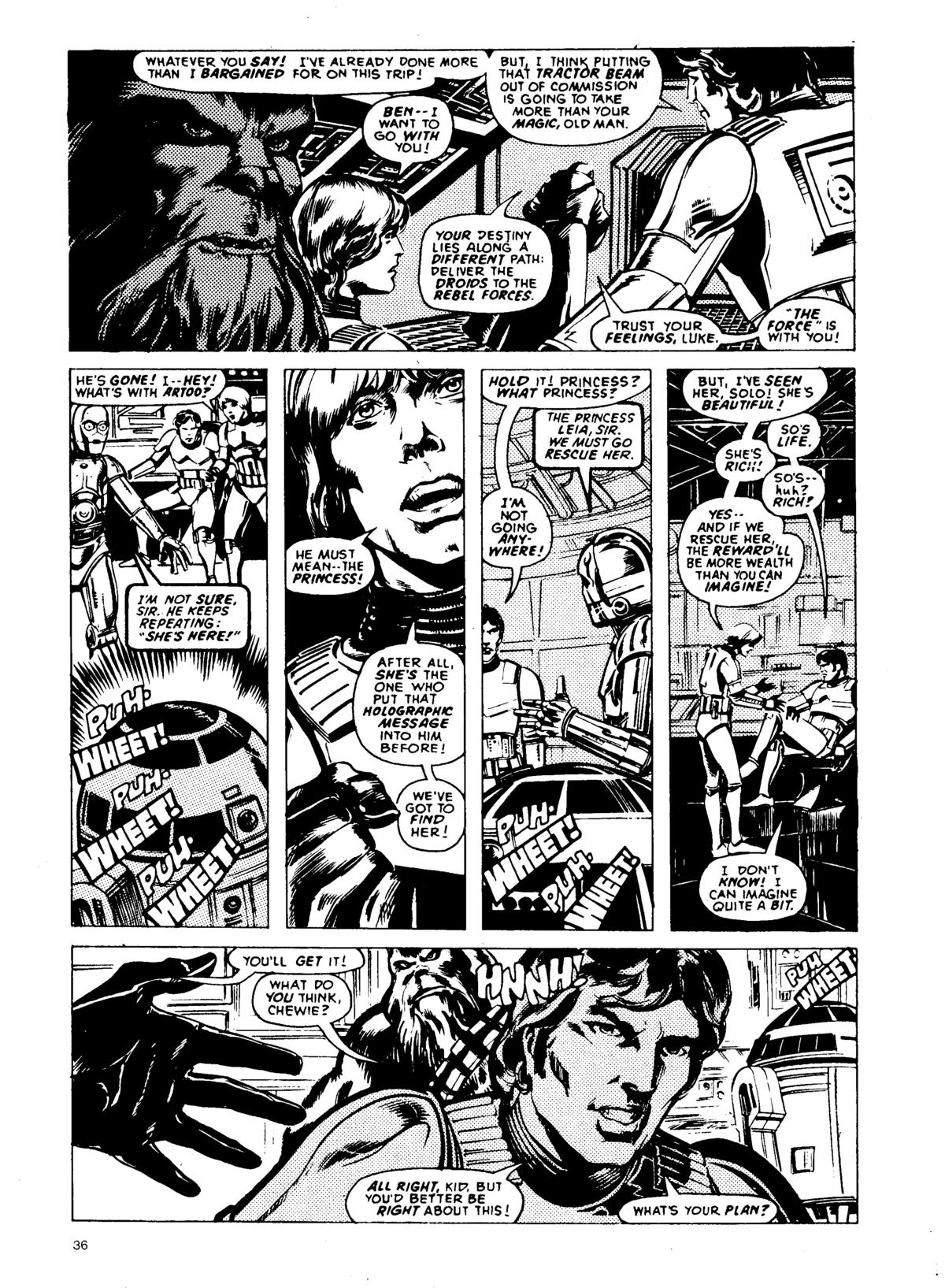 Read online Star Wars: The Empire Strikes Back comic -  Issue #143 - 36
