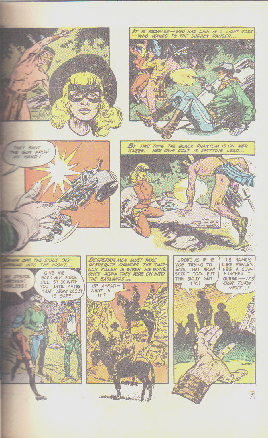 Read online Wild Western Action comic -  Issue #3 - 29