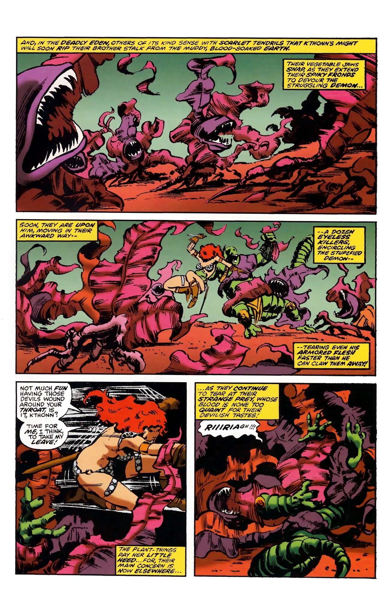 Read online The Adventures of Red Sonja comic -  Issue # TPB 3 - 87