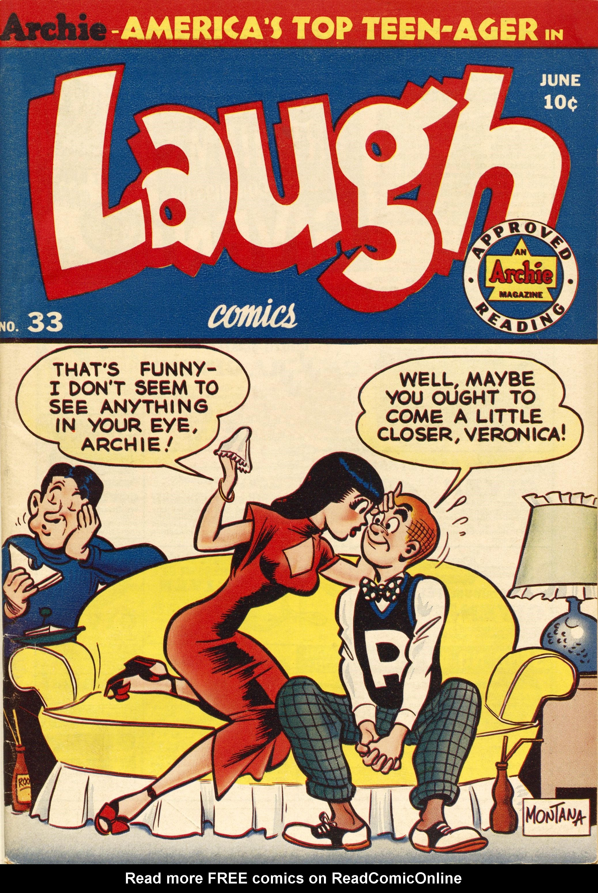 Read online Laugh (Comics) comic -  Issue #33 - 1