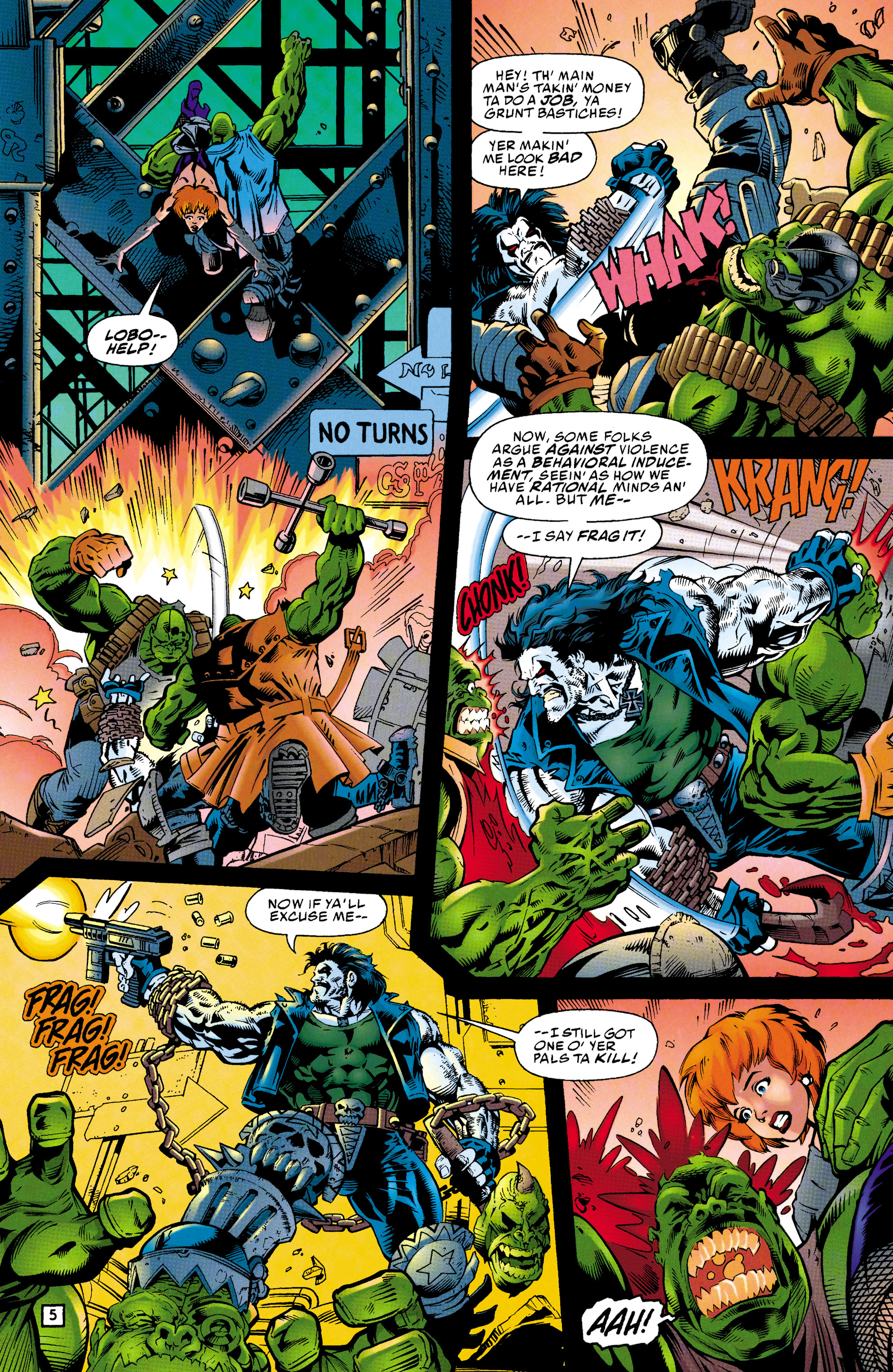 Read online Lobo (1993) comic -  Issue #29 - 6