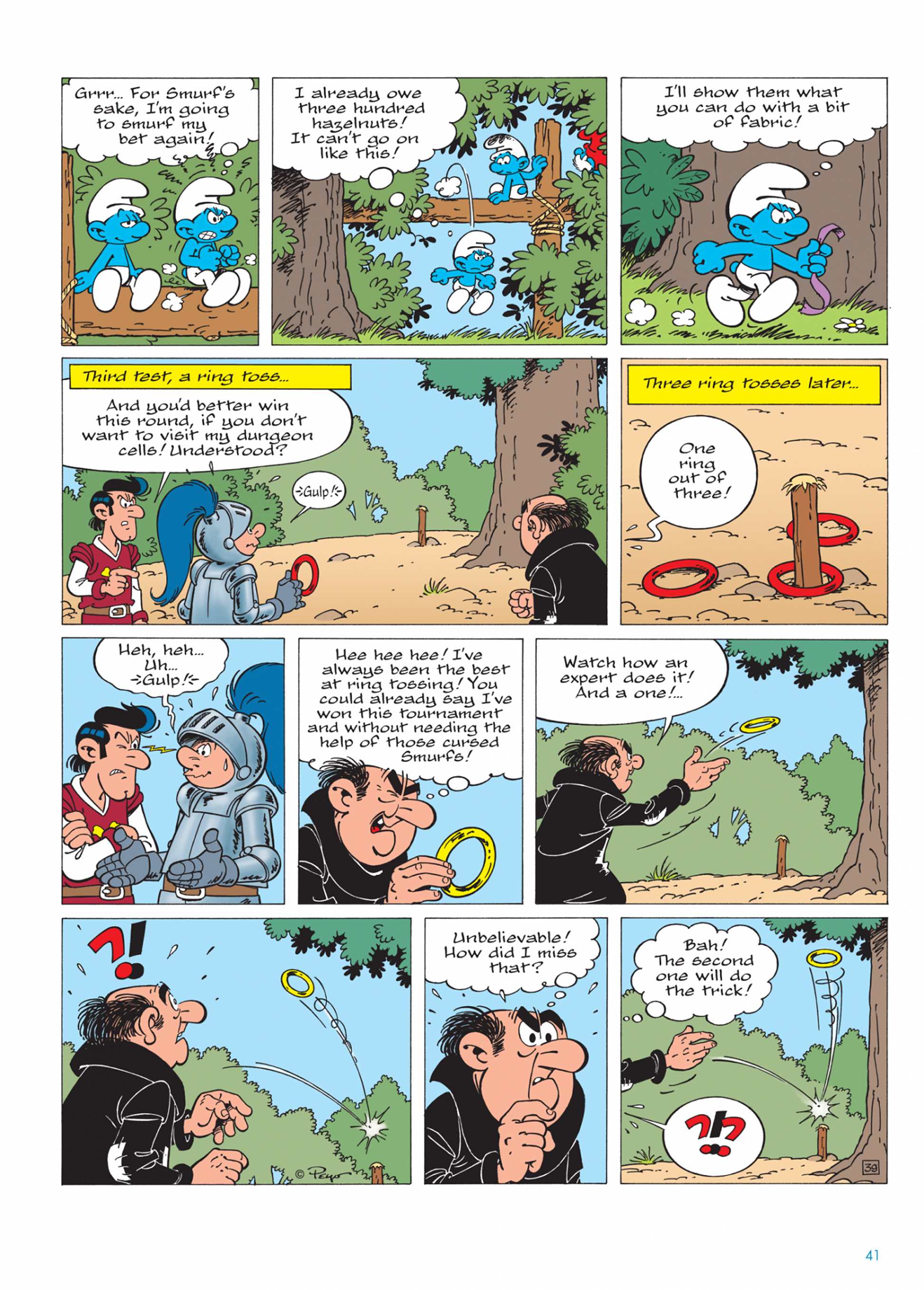 Read online The Smurfs comic -  Issue #25 - 42