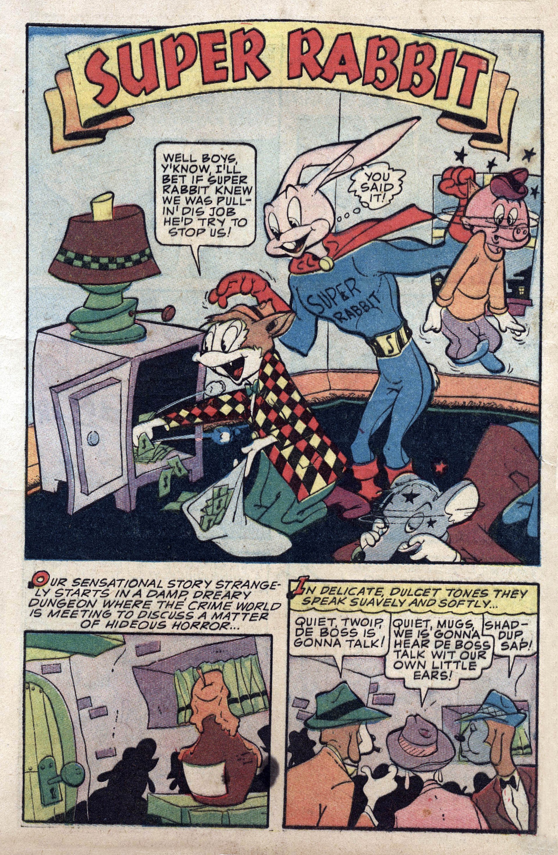 Read online Super Rabbit comic -  Issue #1 - 13
