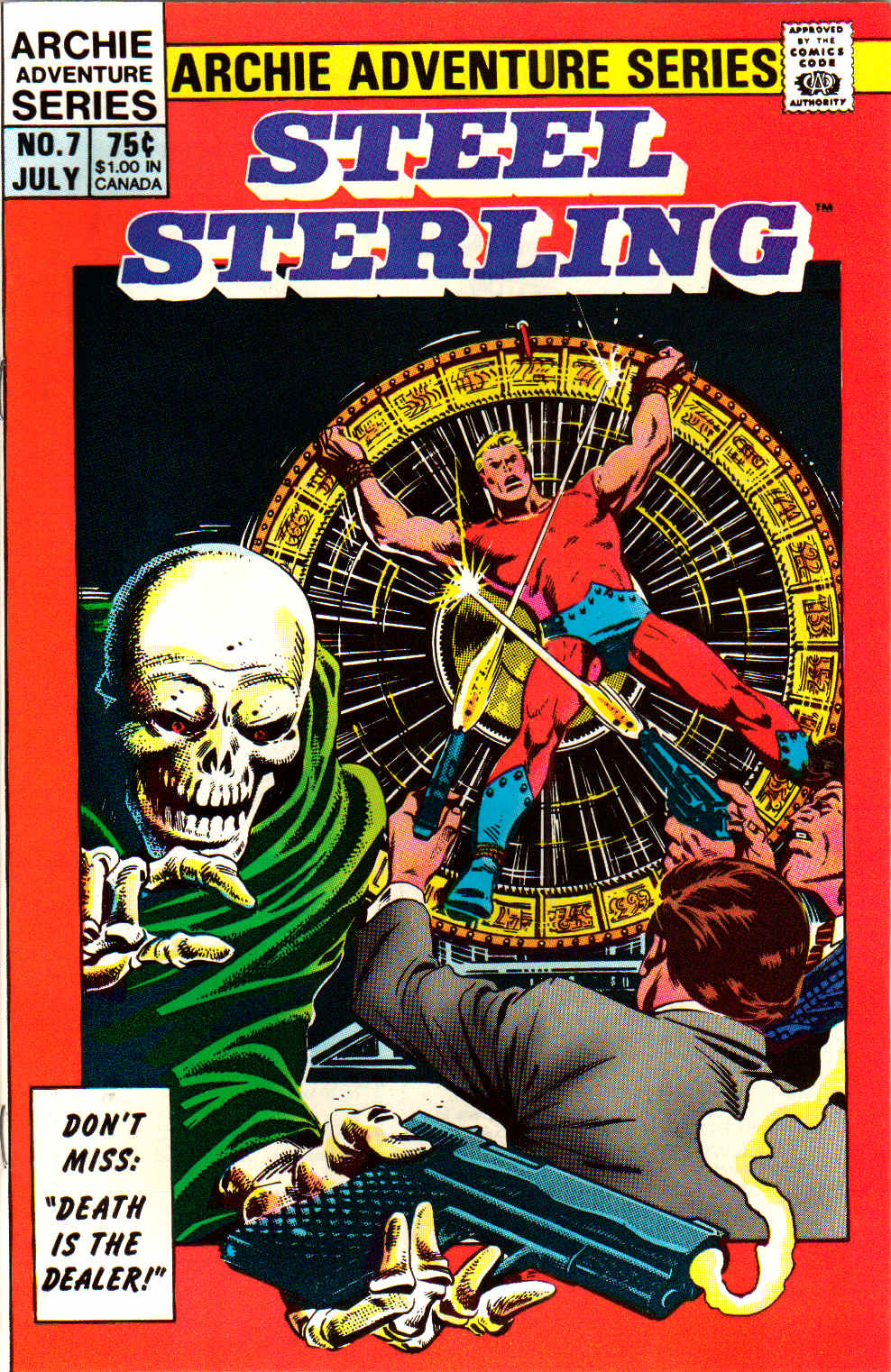 Read online Lancelot Strong, The Shield comic -  Issue #7 - 1