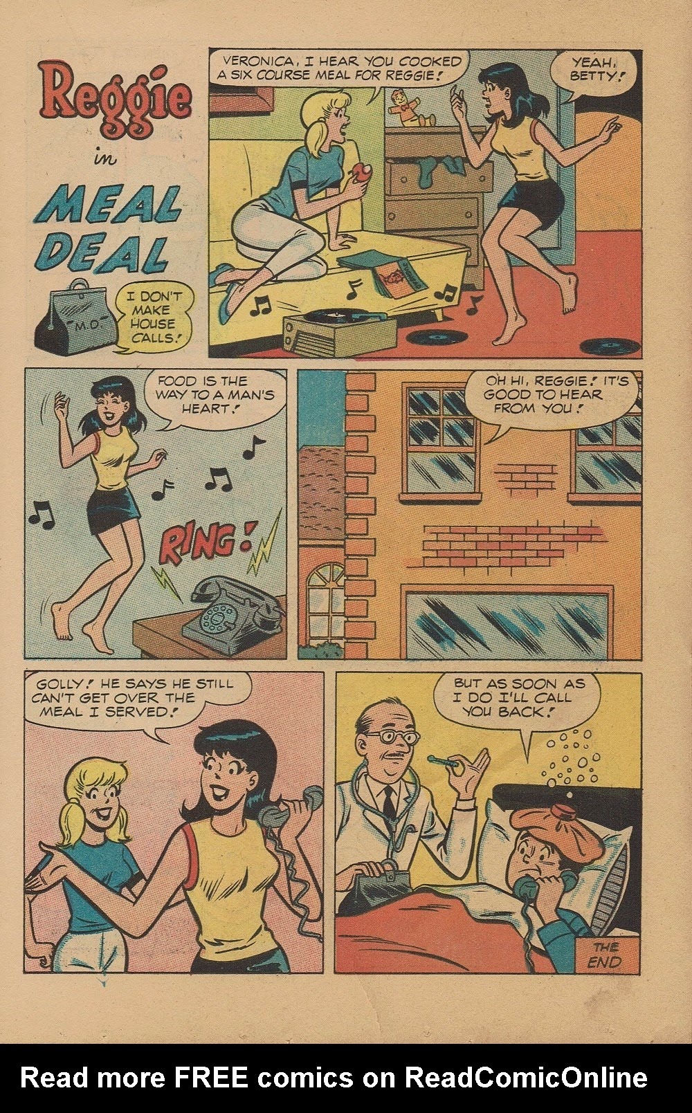 Read online Reggie's Wise Guy Jokes comic -  Issue #3 - 15