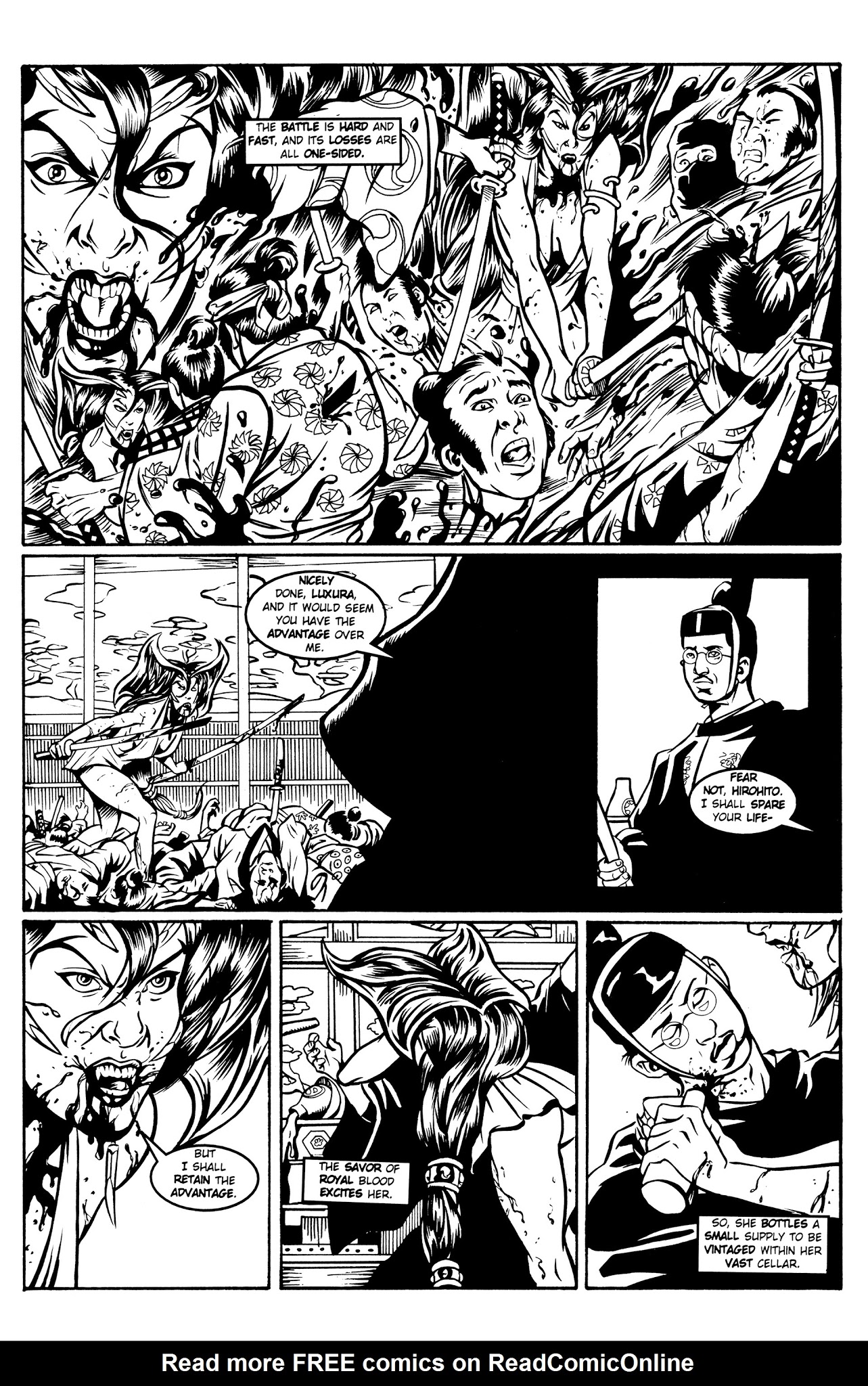 Read online Vamperotica Blood Of Japan comic -  Issue # Full - 21