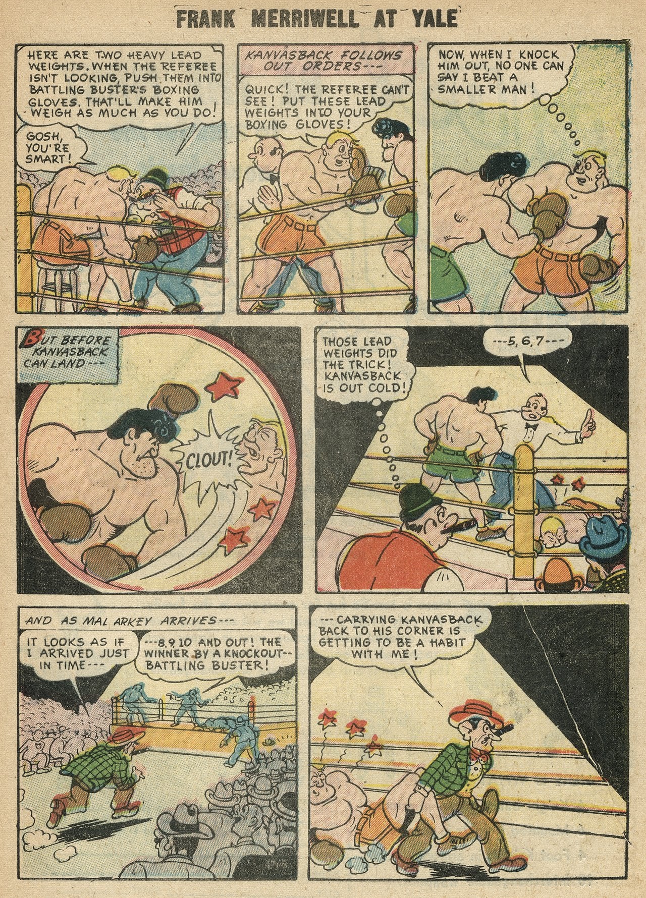 Read online Frank Merriwell At Yale comic -  Issue #4 - 33