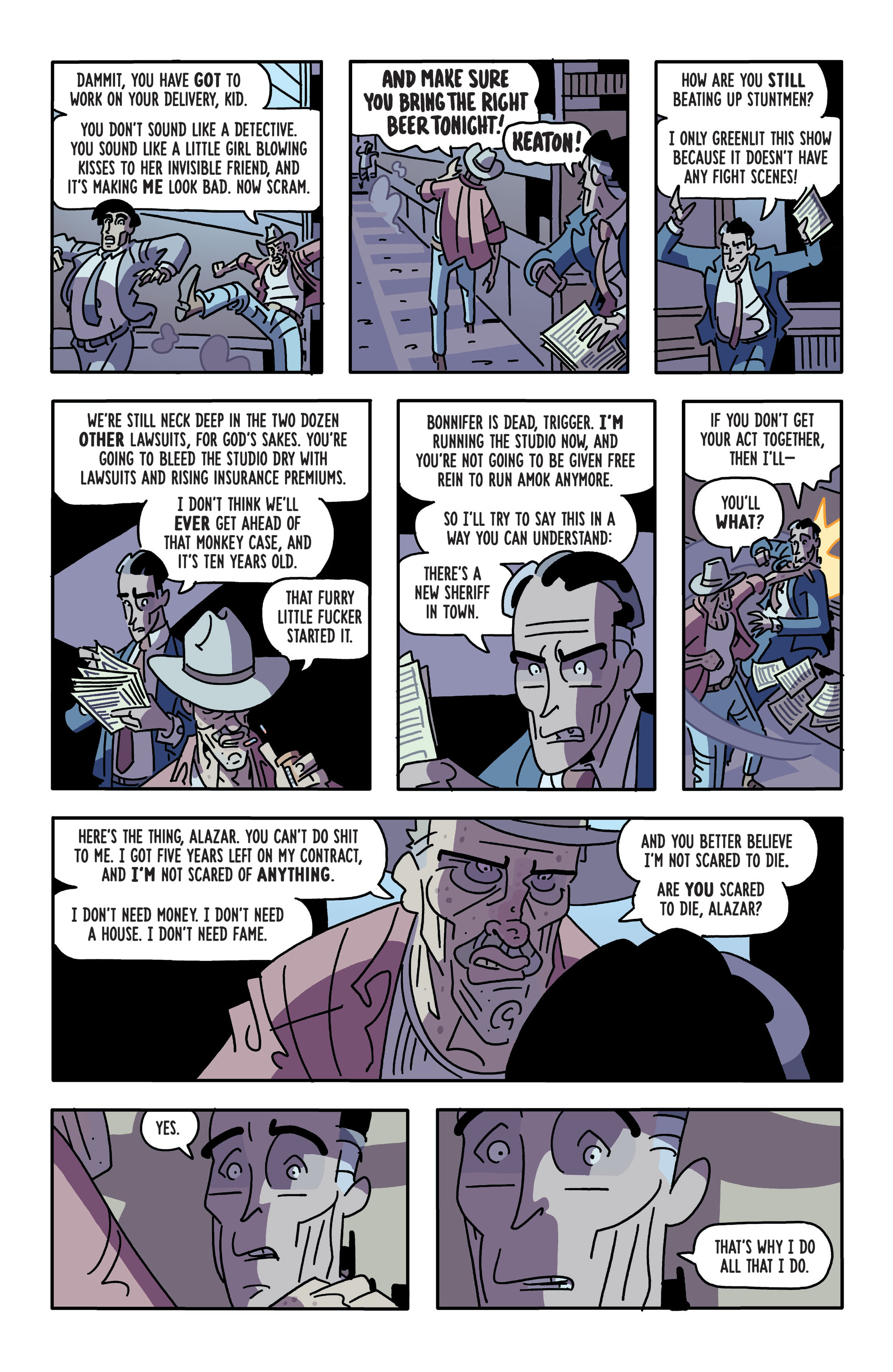 Read online The Six Sidekicks of Trigger Keaton comic -  Issue #6 - 4