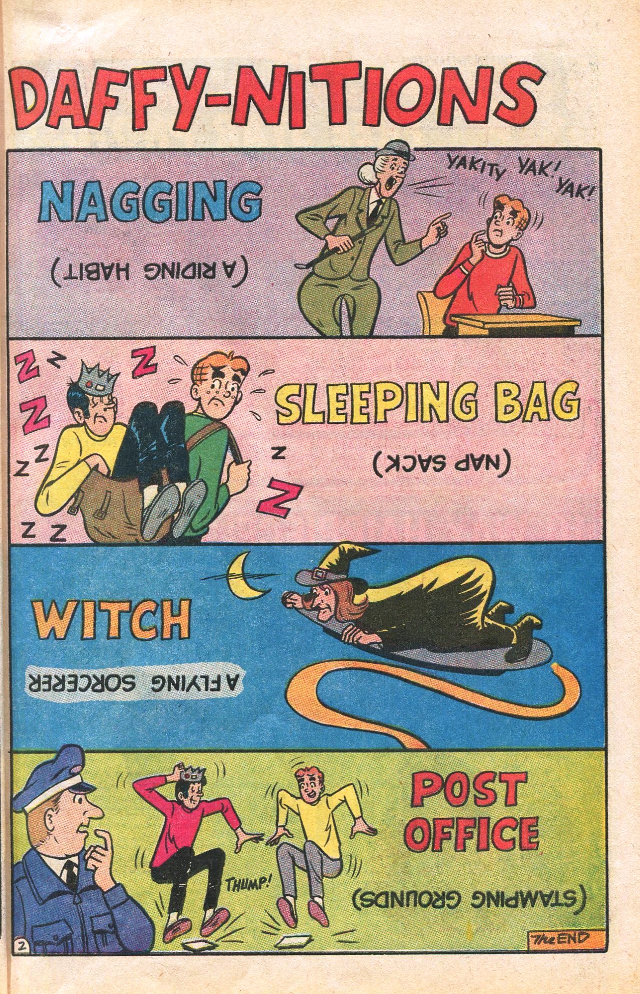 Read online Jughead's Jokes comic -  Issue #13 - 19